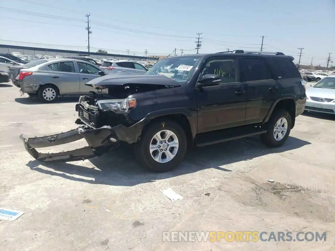 2 Photograph of a damaged car JTEZU5JR0L5214429 TOYOTA 4RUNNER 2020