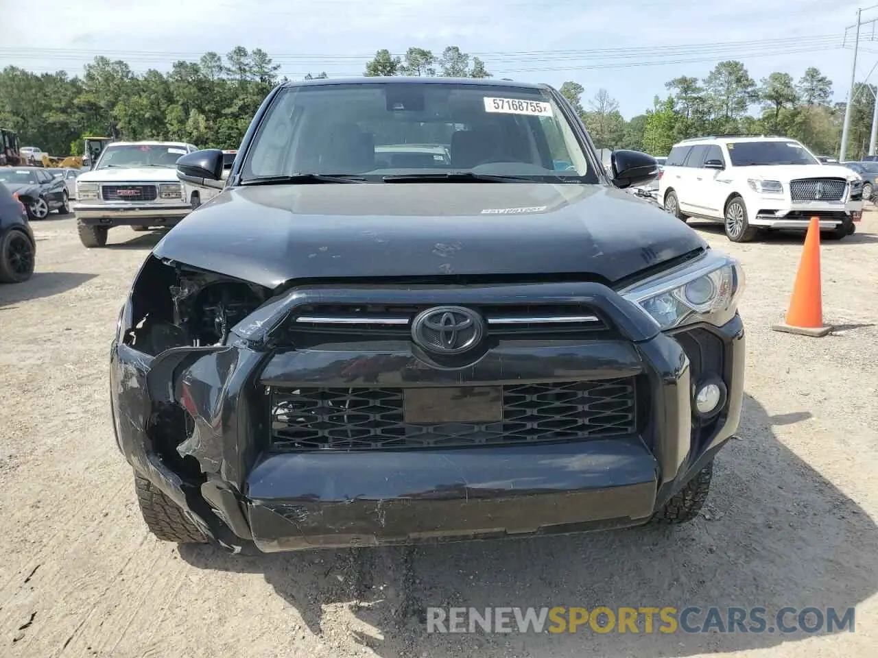 5 Photograph of a damaged car JTEZU5JR2L5224248 TOYOTA 4RUNNER 2020