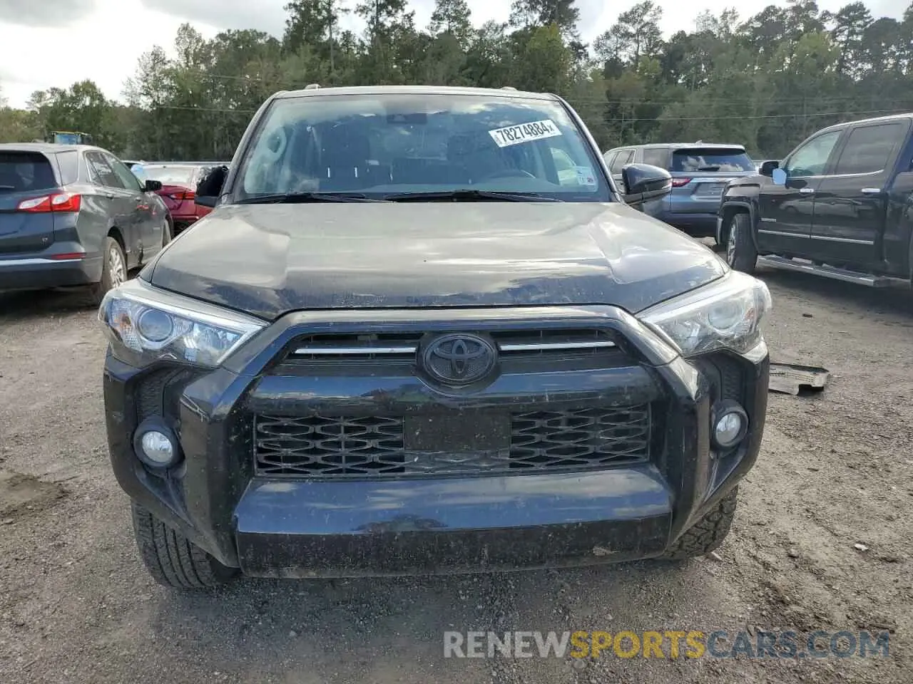 5 Photograph of a damaged car JTEZU5JR2L5225609 TOYOTA 4RUNNER 2020
