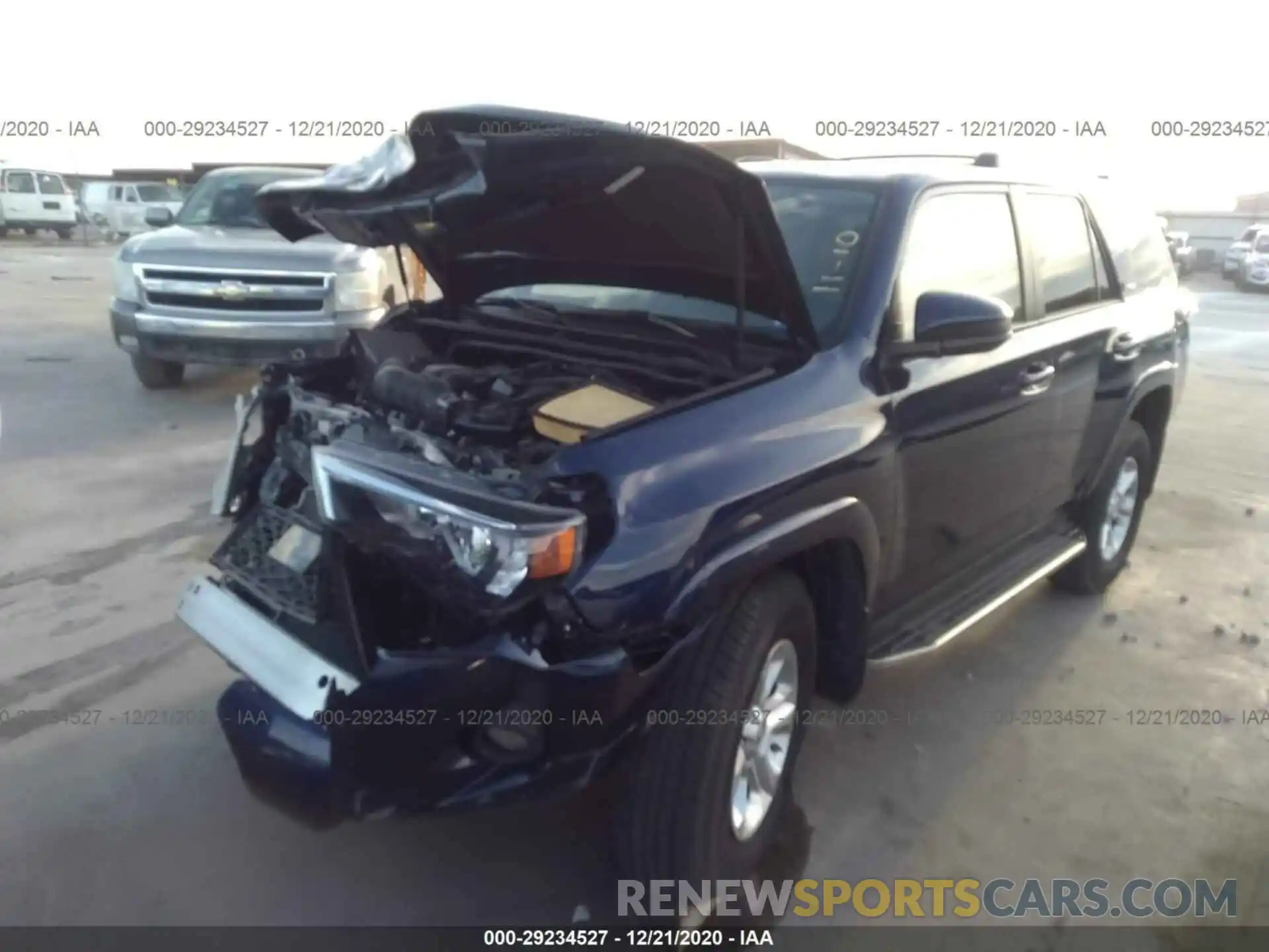 2 Photograph of a damaged car JTEZU5JR3L5213954 TOYOTA 4RUNNER 2020