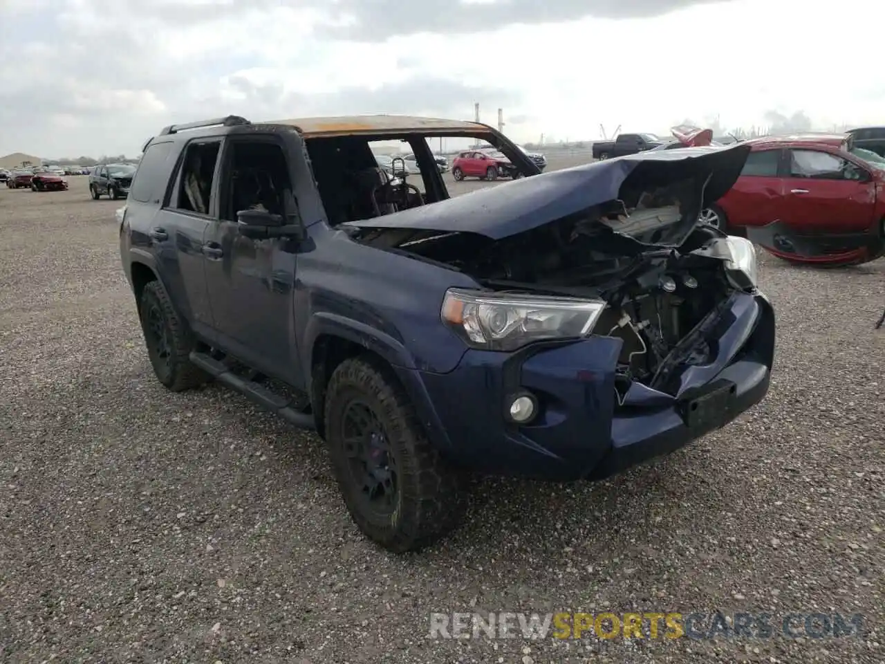 1 Photograph of a damaged car JTEZU5JR5L5213969 TOYOTA 4RUNNER 2020