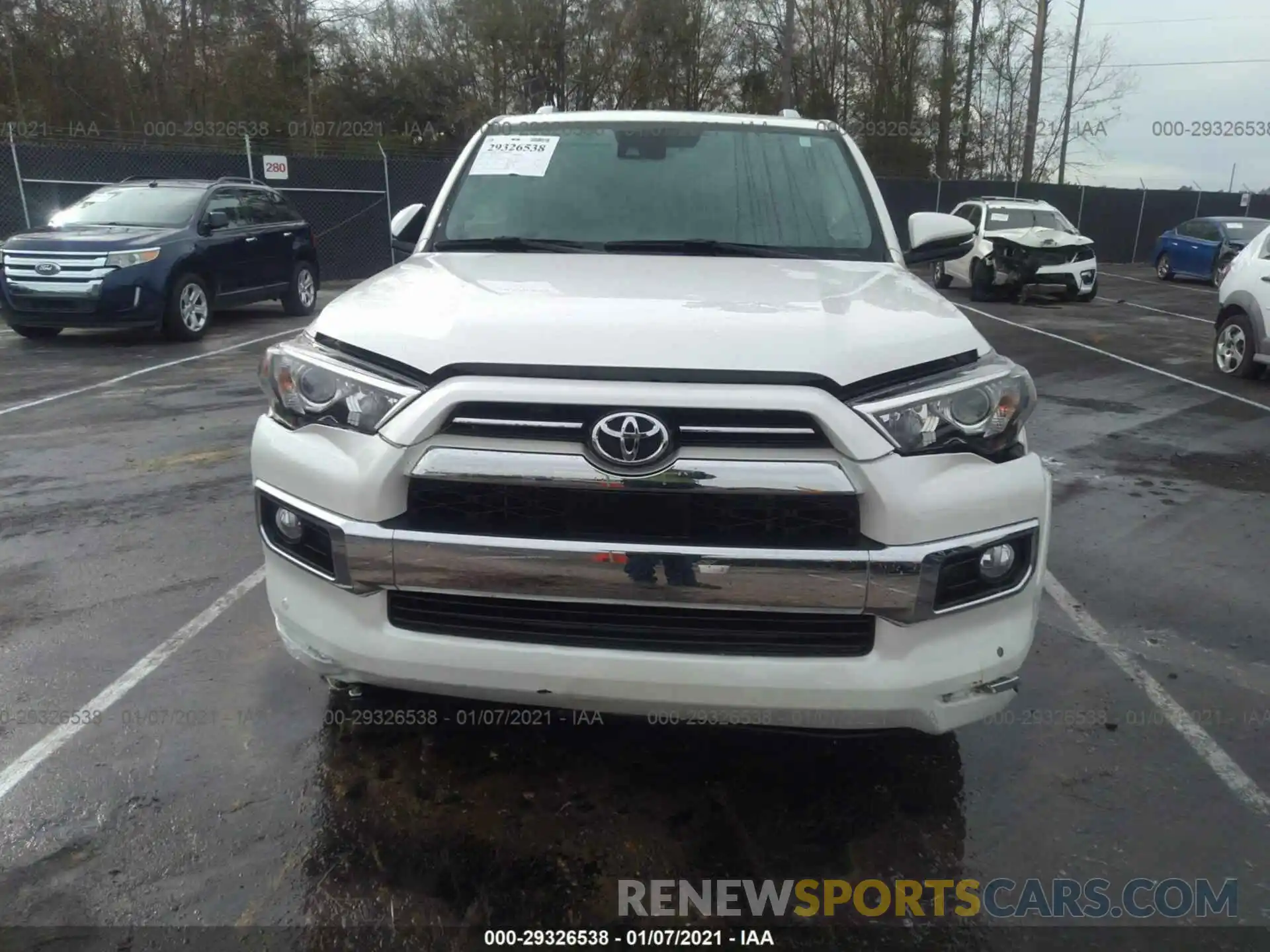 6 Photograph of a damaged car JTEZU5JR5L5227841 TOYOTA 4RUNNER 2020