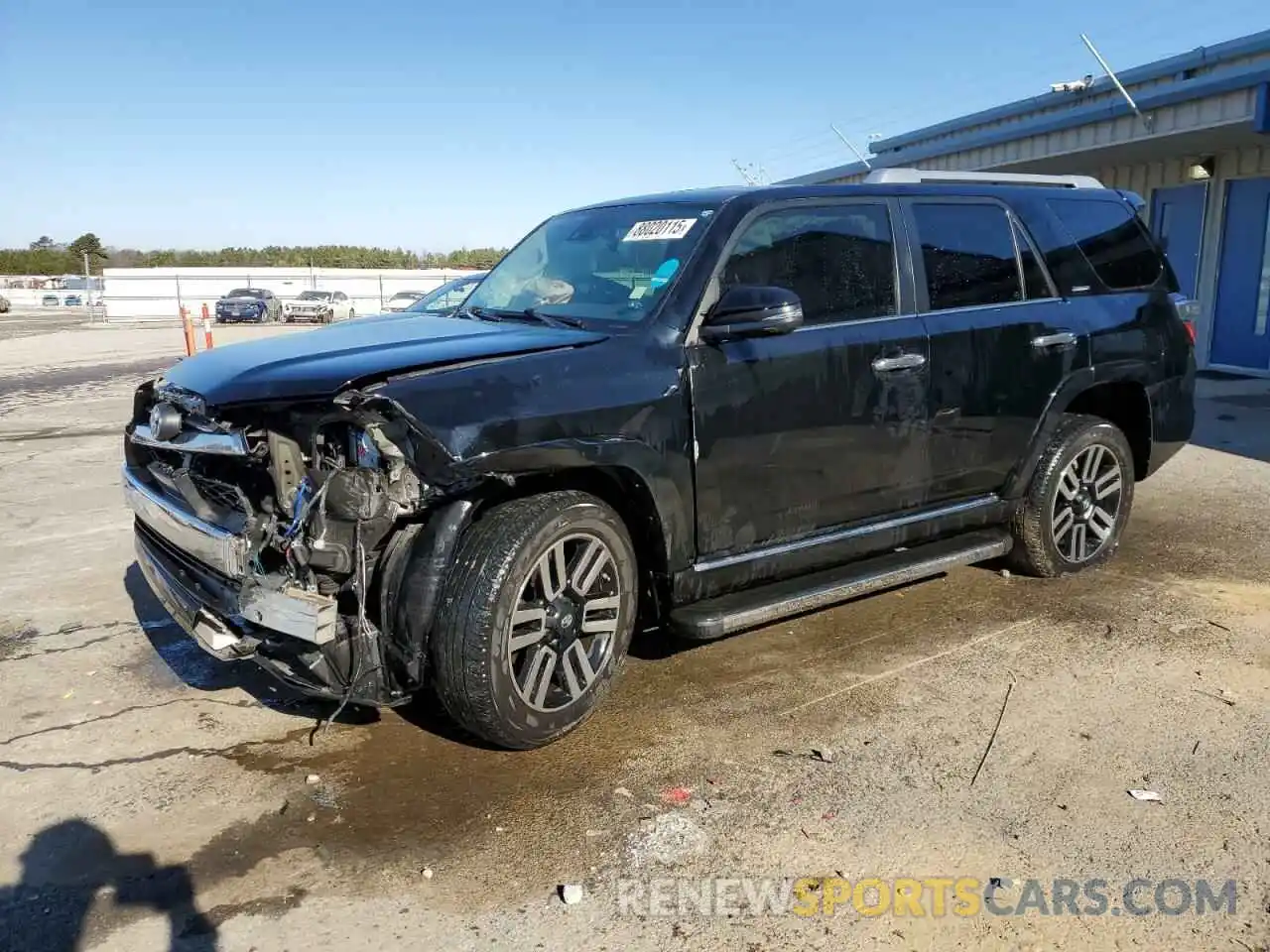 1 Photograph of a damaged car JTEZU5JR6L5216685 TOYOTA 4RUNNER 2020