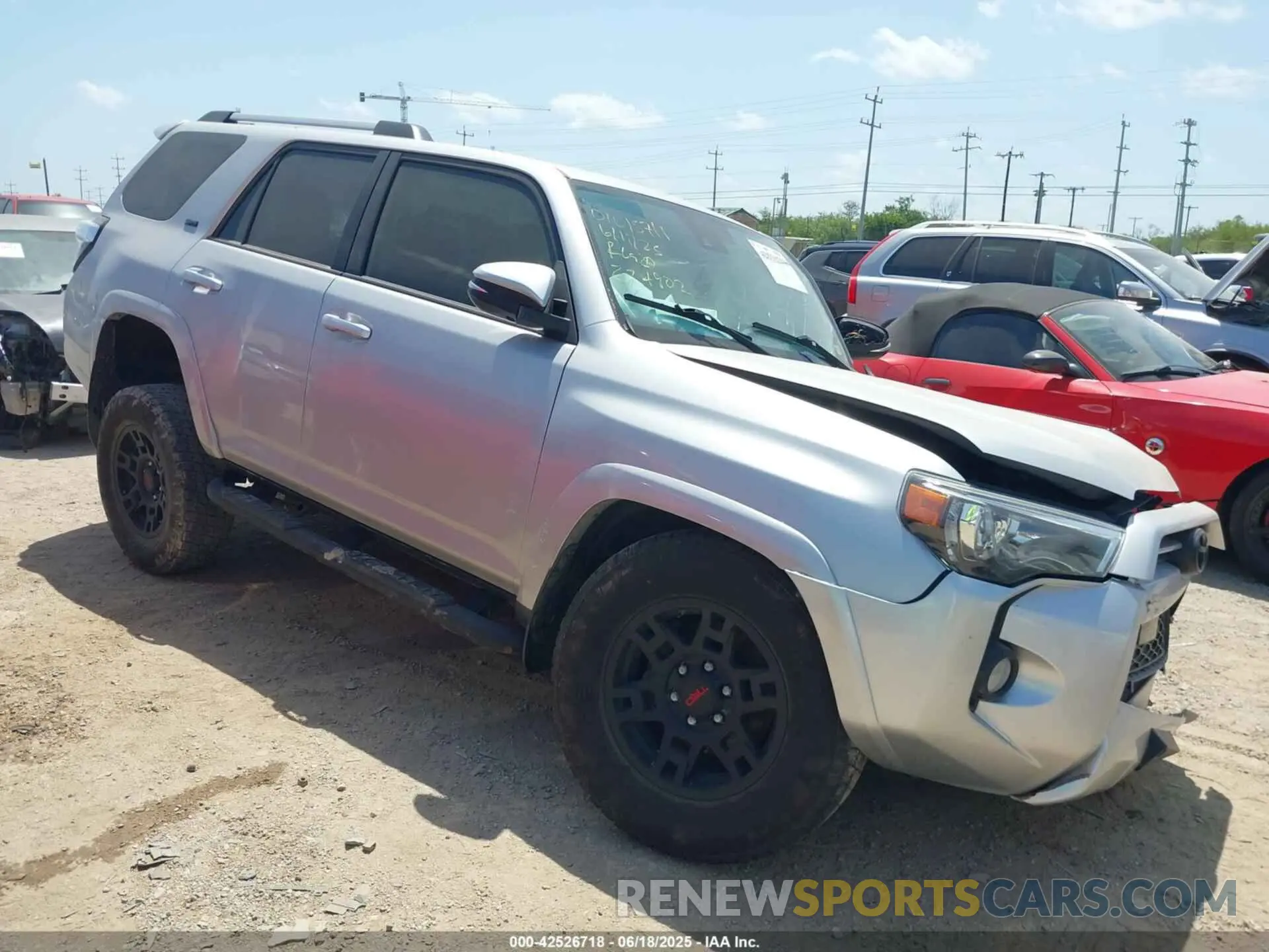 1 Photograph of a damaged car JTEZU5JR6L5224902 TOYOTA 4RUNNER 2020