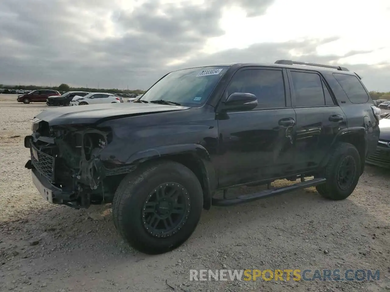 1 Photograph of a damaged car JTEZU5JR7L5214637 TOYOTA 4RUNNER 2020