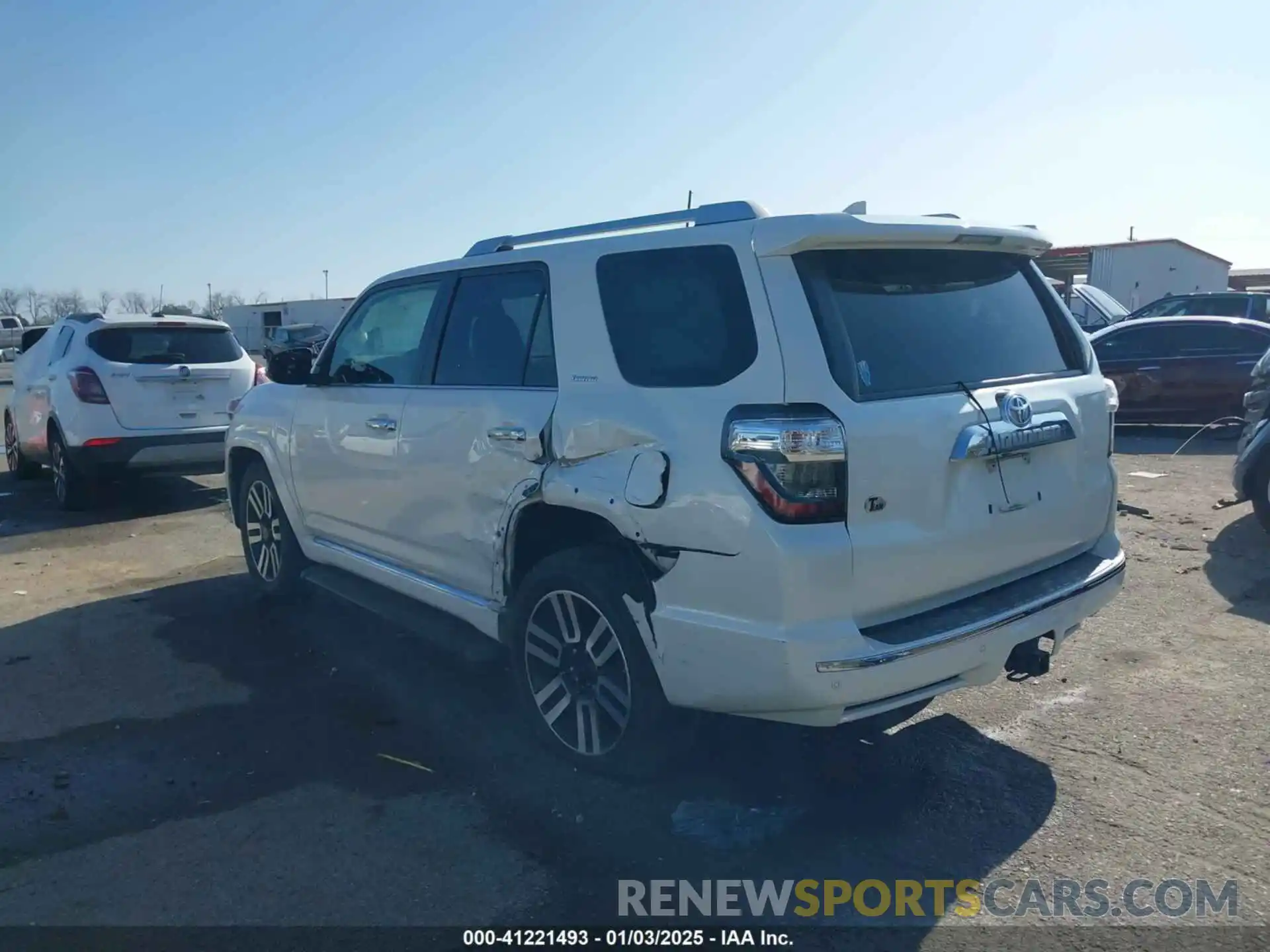 3 Photograph of a damaged car JTEZU5JR8L5214274 TOYOTA 4RUNNER 2020