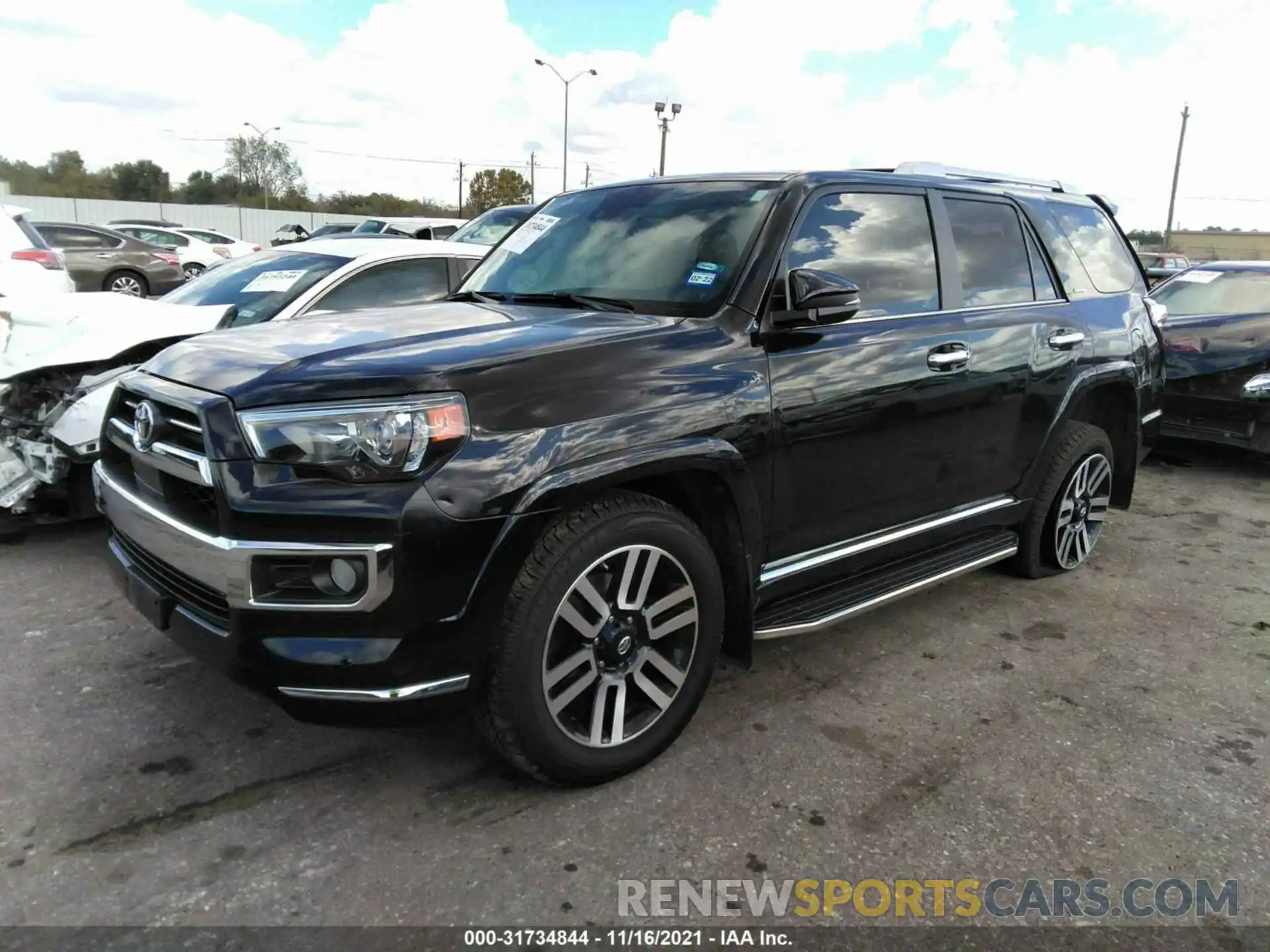 2 Photograph of a damaged car JTEZU5JR8L5215845 TOYOTA 4RUNNER 2020