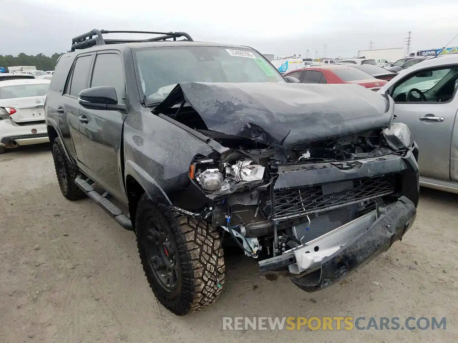 1 Photograph of a damaged car JTEZU5JR8L5216400 TOYOTA 4RUNNER 2020