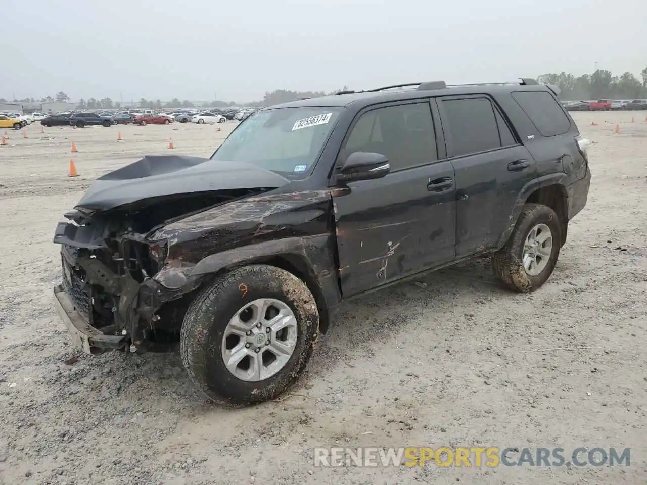 1 Photograph of a damaged car JTEZU5JR8L5224383 TOYOTA 4RUNNER 2020