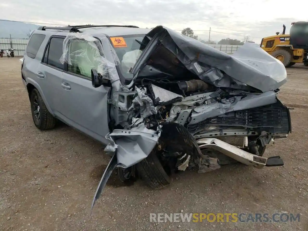 1 Photograph of a damaged car JTEBU5JR4M5869292 TOYOTA 4RUNNER 2021