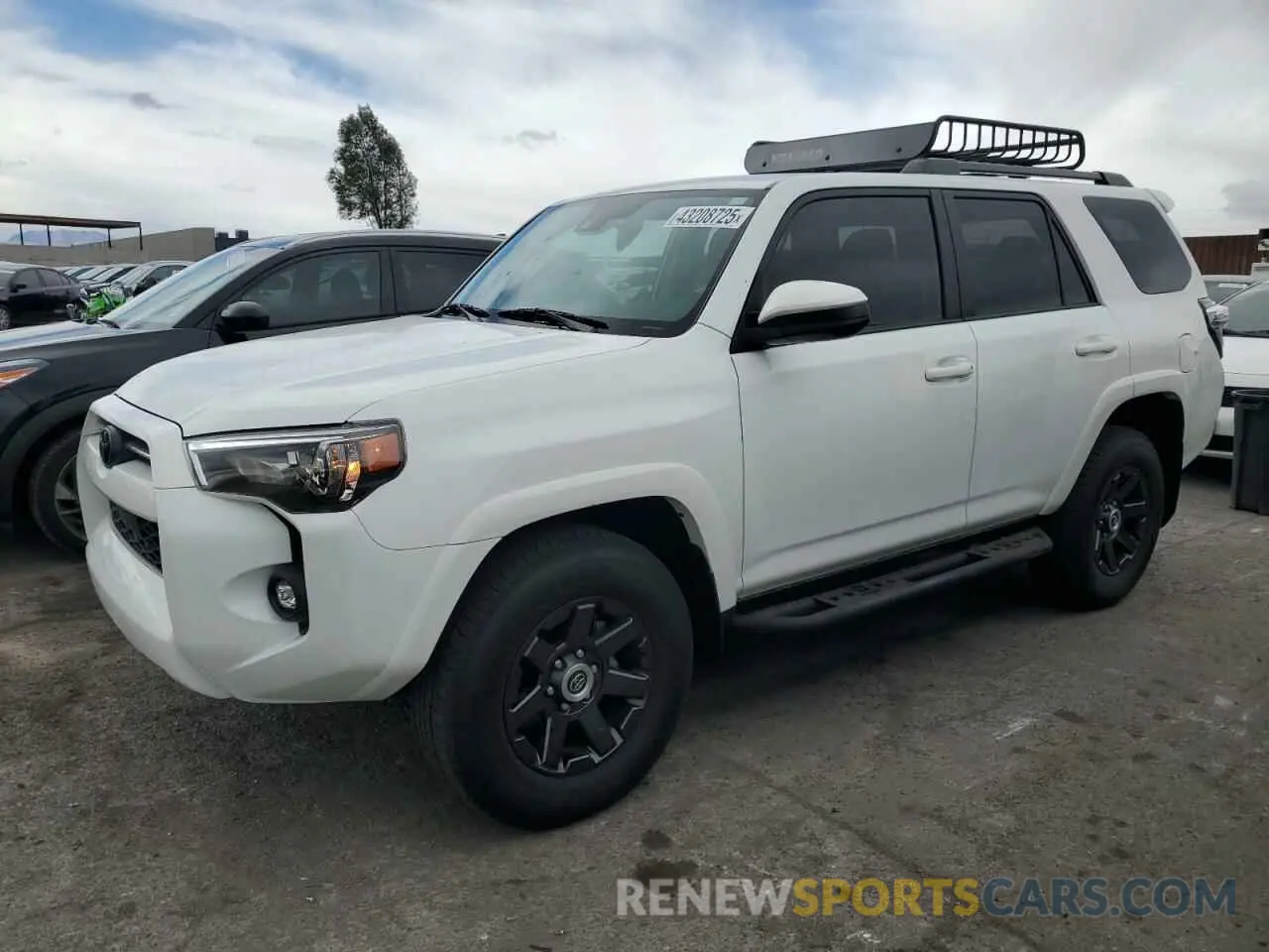 1 Photograph of a damaged car JTEBU5JR4M5923884 TOYOTA 4RUNNER 2021