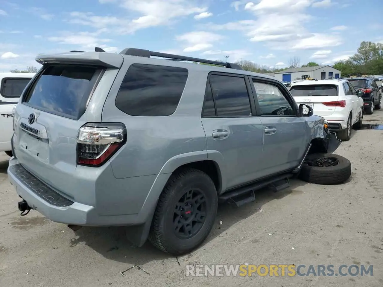 3 Photograph of a damaged car JTEBU5JR4M5956593 TOYOTA 4RUNNER 2021