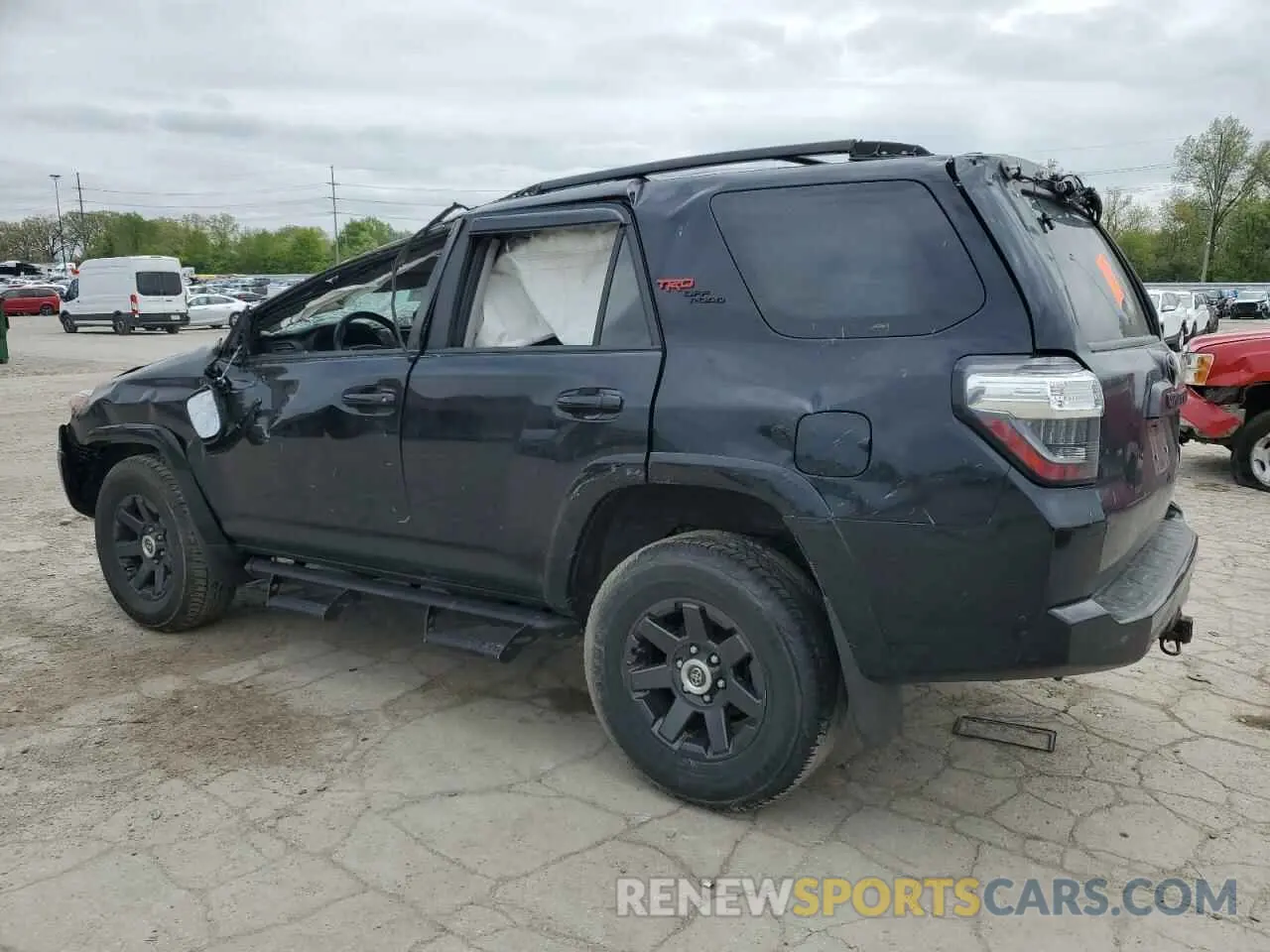 2 Photograph of a damaged car JTEBU5JR7M5959844 TOYOTA 4RUNNER 2021