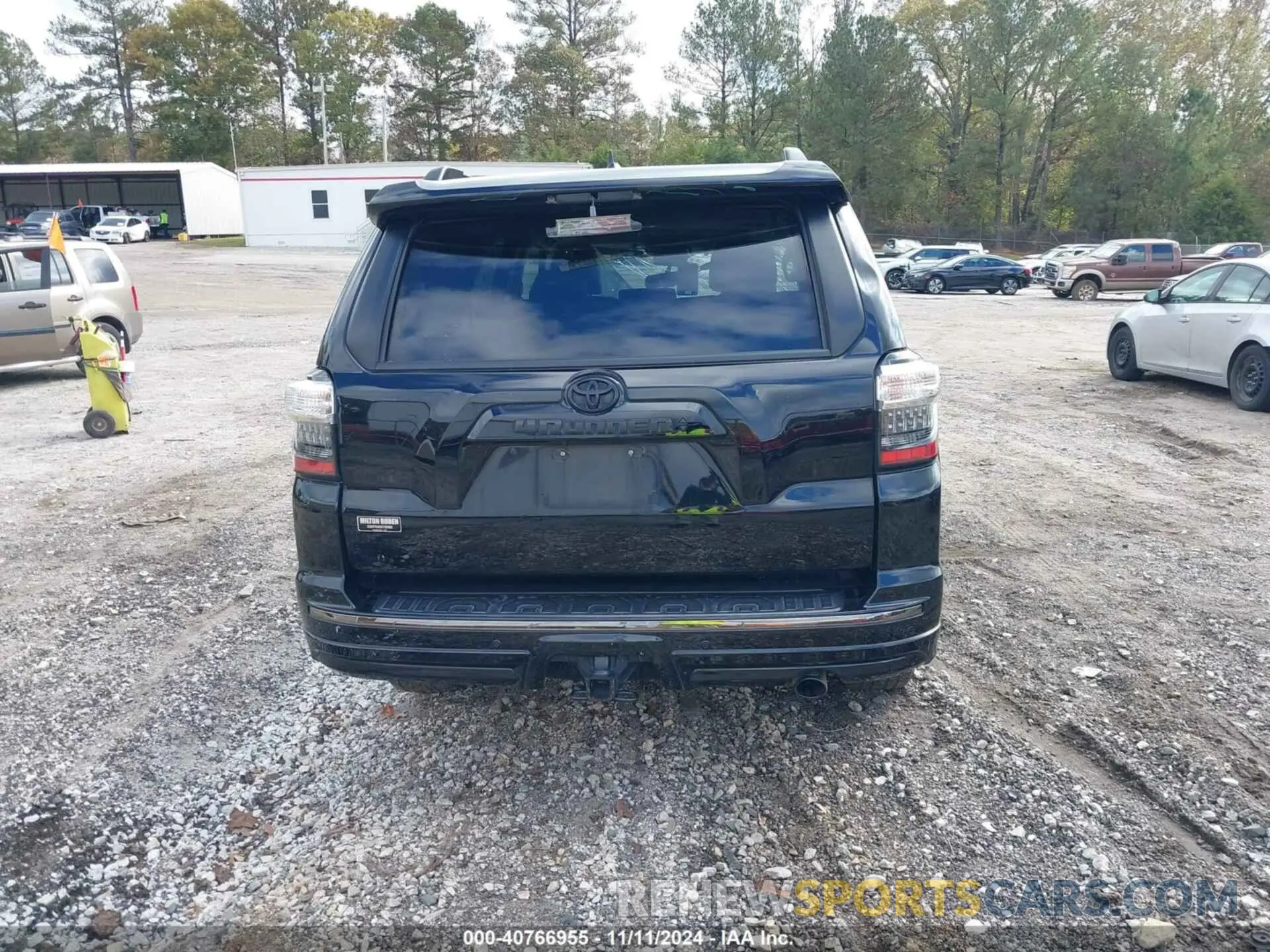 16 Photograph of a damaged car JTECU5JR3M5249845 TOYOTA 4RUNNER 2021
