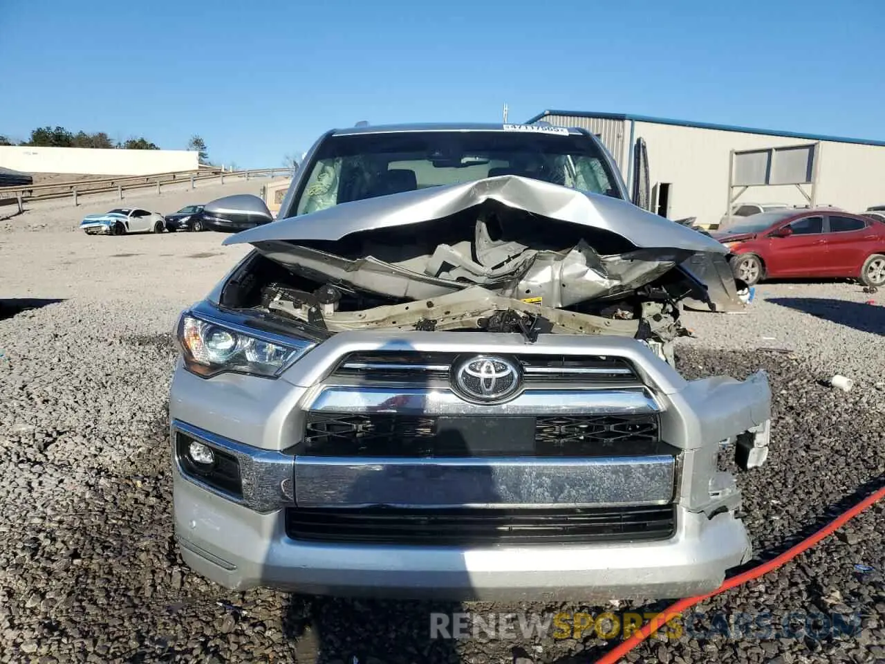 5 Photograph of a damaged car JTEDU5JR2M5230109 TOYOTA 4RUNNER 2021