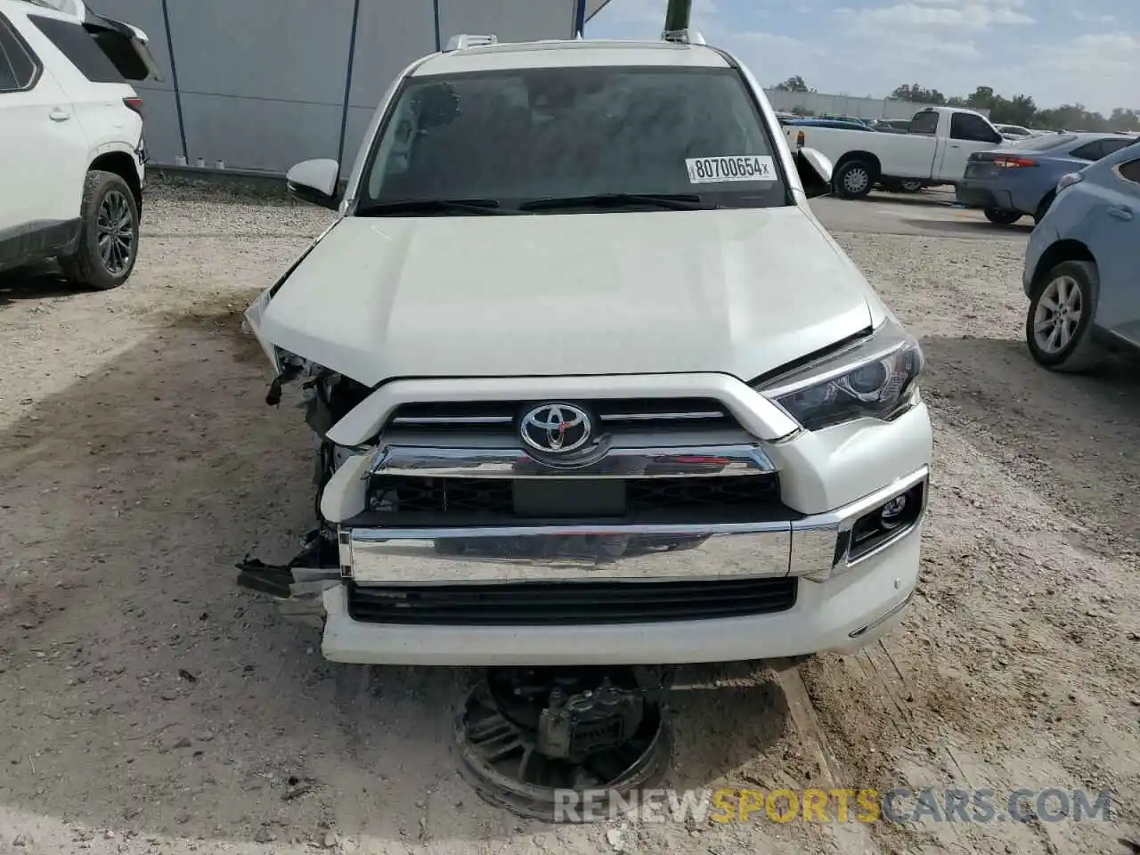 5 Photograph of a damaged car JTEDU5JR5M5250645 TOYOTA 4RUNNER 2021