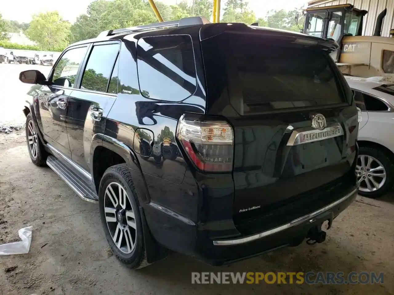 3 Photograph of a damaged car JTEDU5JR8M5241647 TOYOTA 4RUNNER 2021