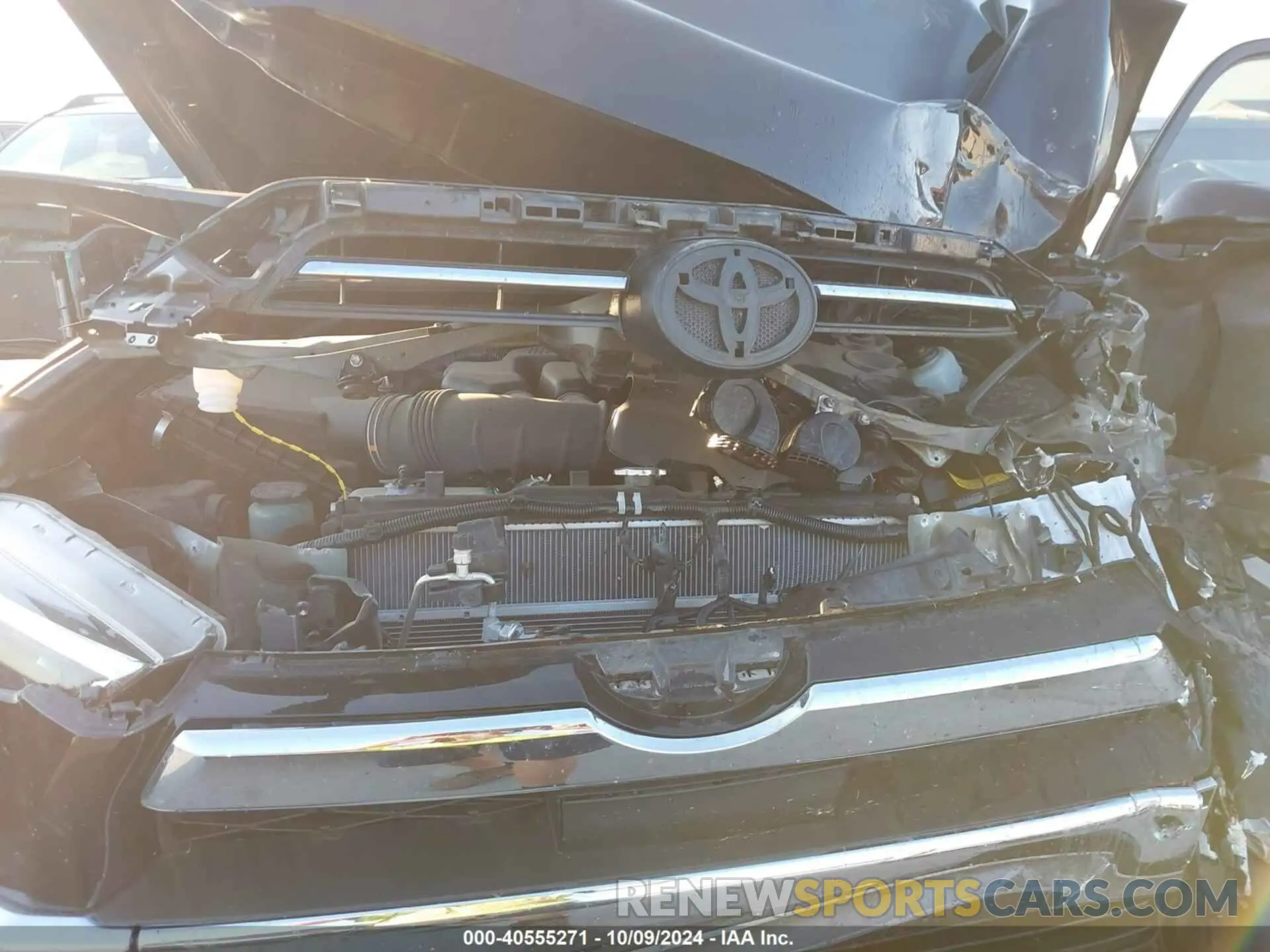 10 Photograph of a damaged car JTEDU5JR8M5249683 TOYOTA 4RUNNER 2021