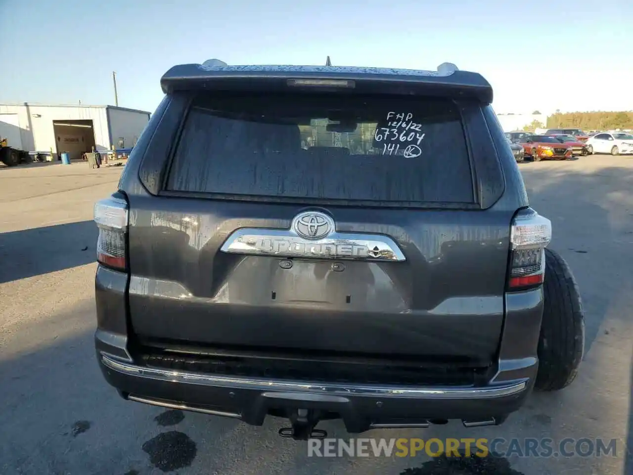 6 Photograph of a damaged car JTEDU5JR9M5229510 TOYOTA 4RUNNER 2021