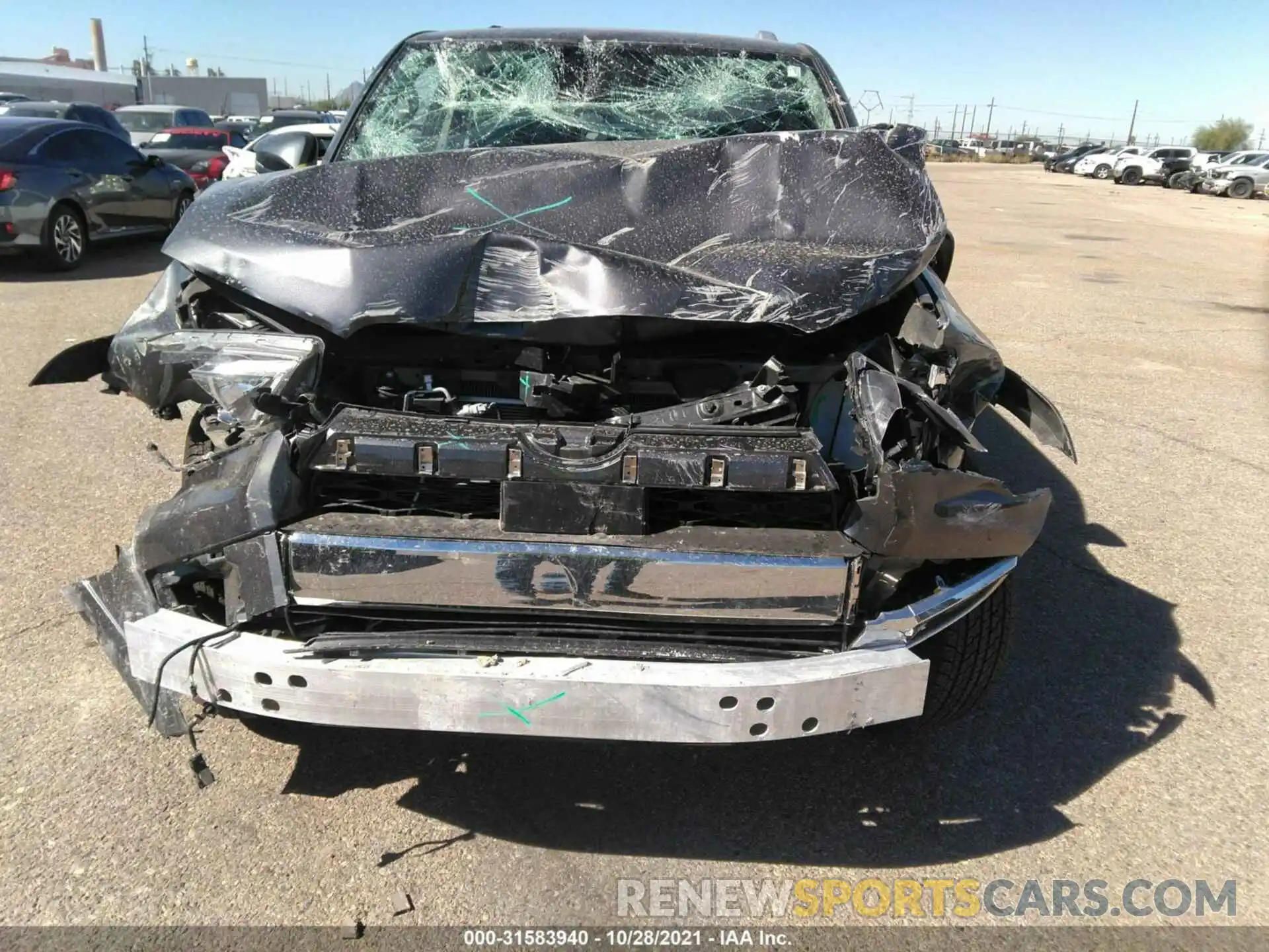 6 Photograph of a damaged car JTEDU5JR9M5248736 TOYOTA 4RUNNER 2021