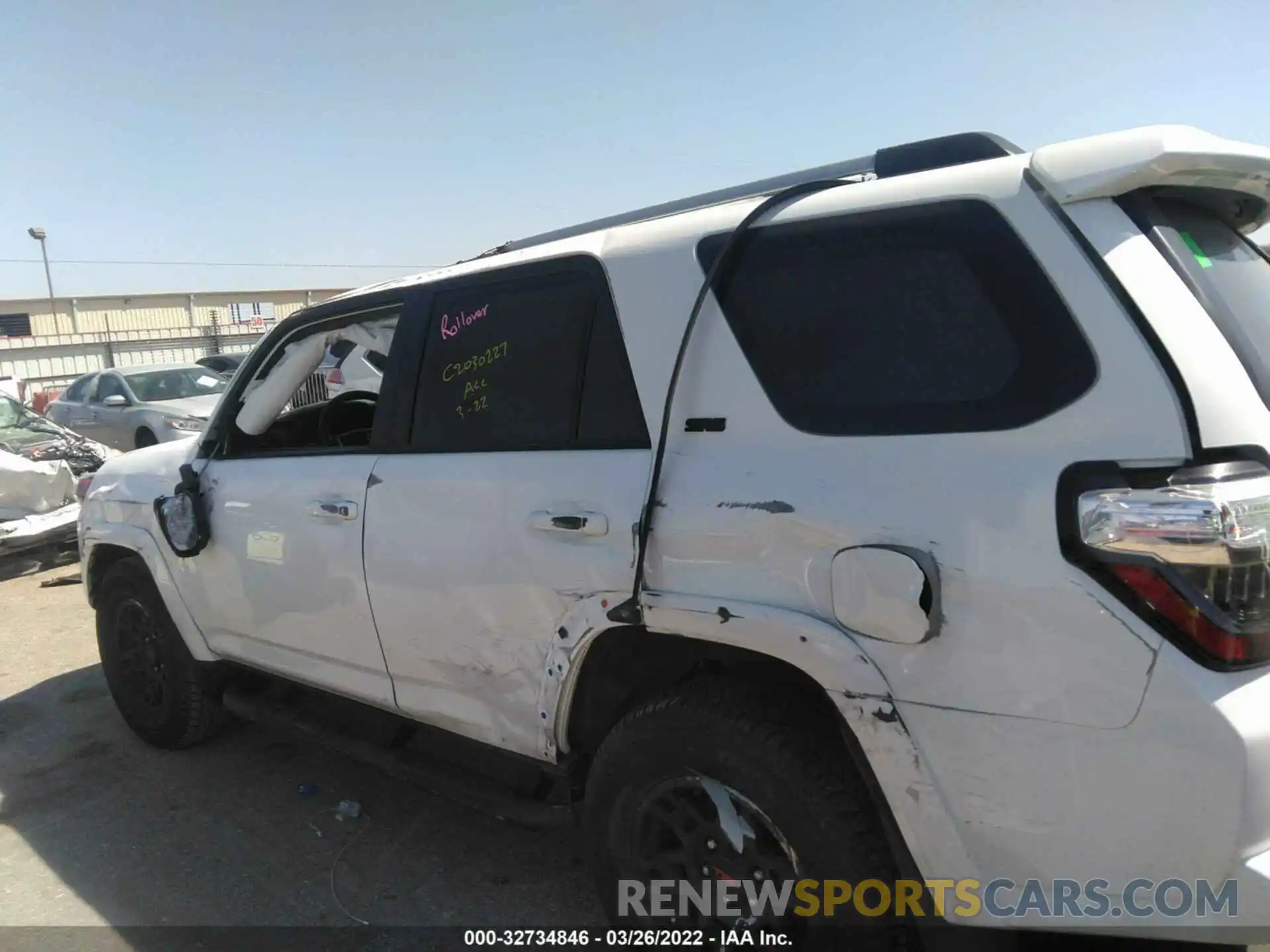 6 Photograph of a damaged car JTEEU5JR0M5245258 TOYOTA 4RUNNER 2021