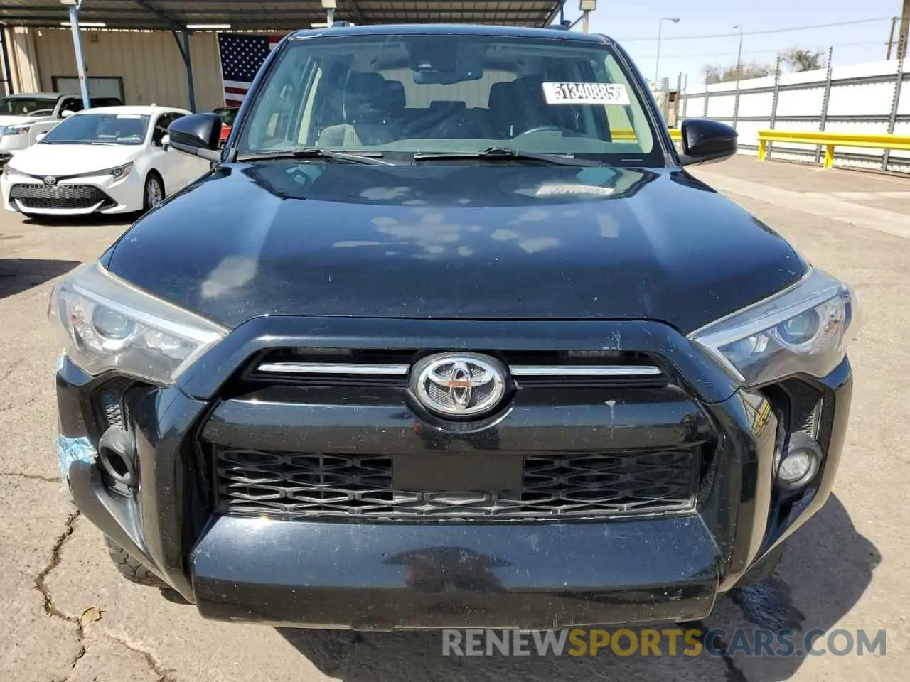 5 Photograph of a damaged car JTEEU5JR1M5234852 TOYOTA 4RUNNER 2021
