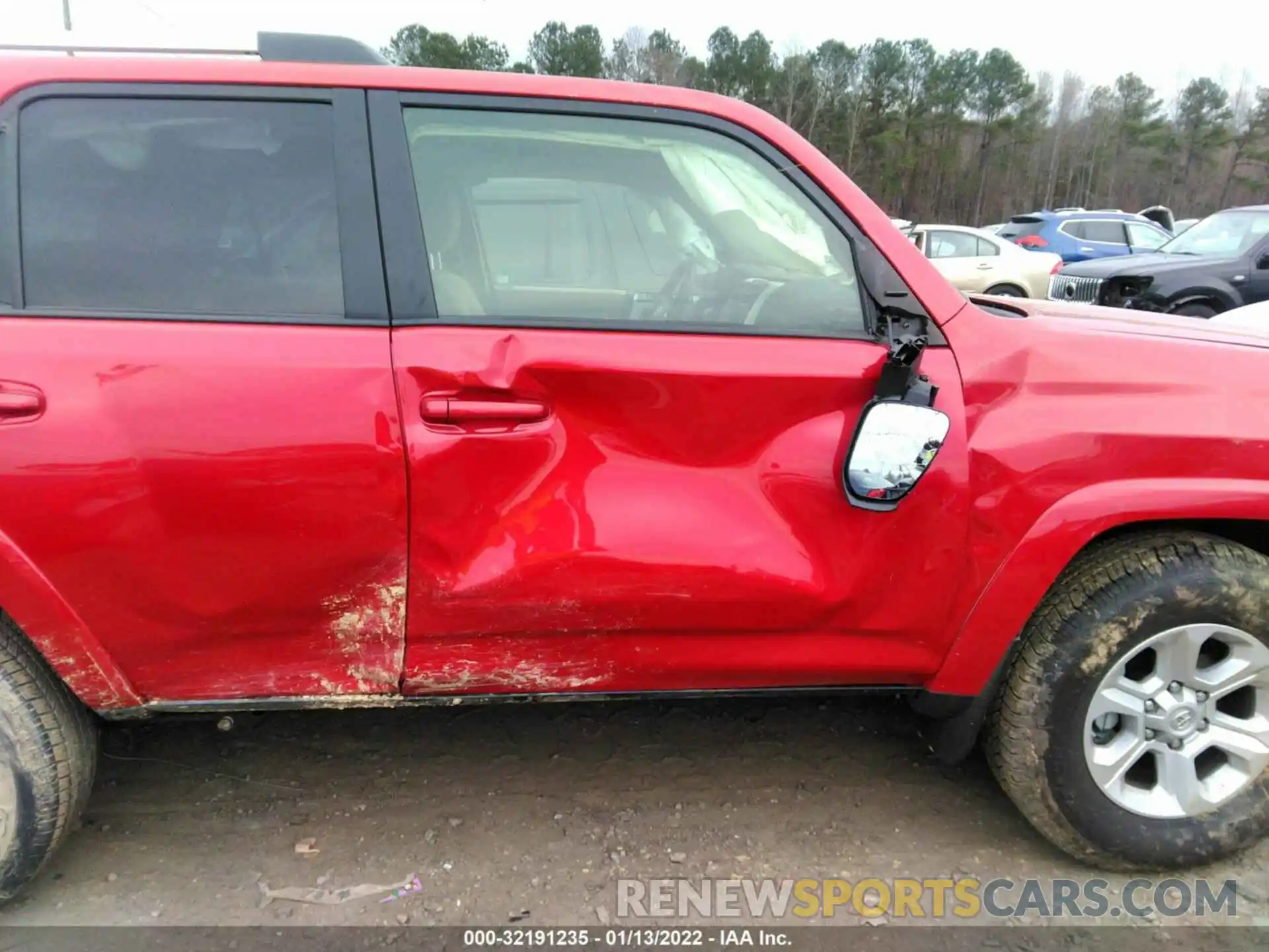 6 Photograph of a damaged car JTEEU5JR1M5236911 TOYOTA 4RUNNER 2021