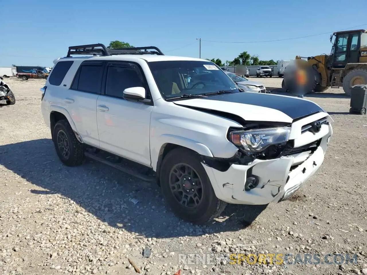 4 Photograph of a damaged car JTEEU5JR3M5245271 TOYOTA 4RUNNER 2021