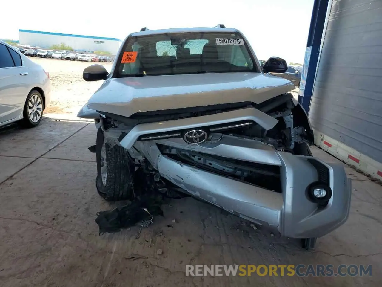 5 Photograph of a damaged car JTEEU5JR4M5230634 TOYOTA 4RUNNER 2021
