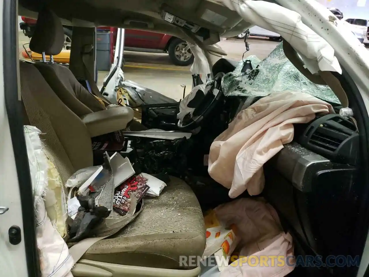 7 Photograph of a damaged car JTEEU5JR4M5232626 TOYOTA 4RUNNER 2021