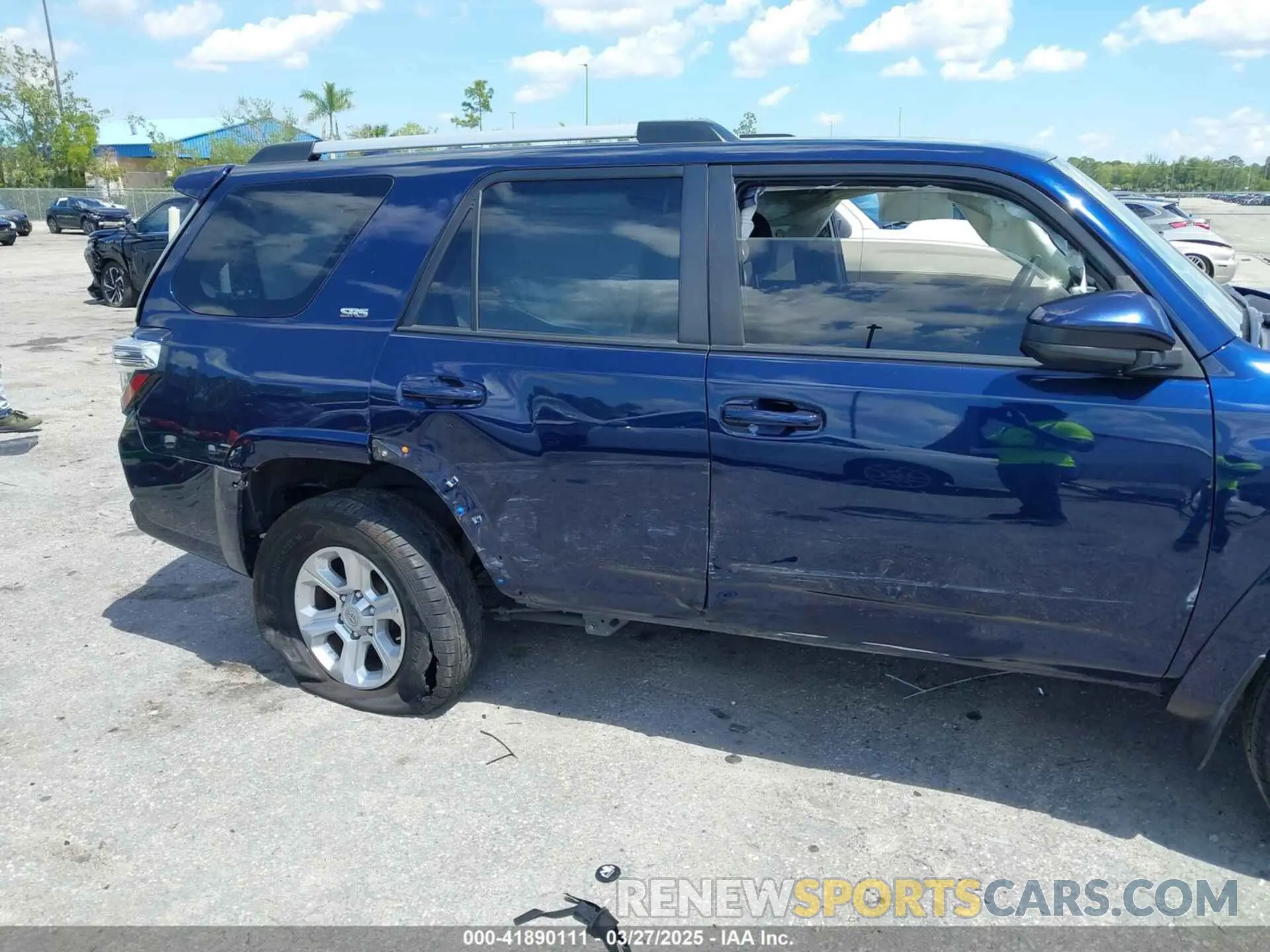 6 Photograph of a damaged car JTEEU5JR7M5238629 TOYOTA 4RUNNER 2021