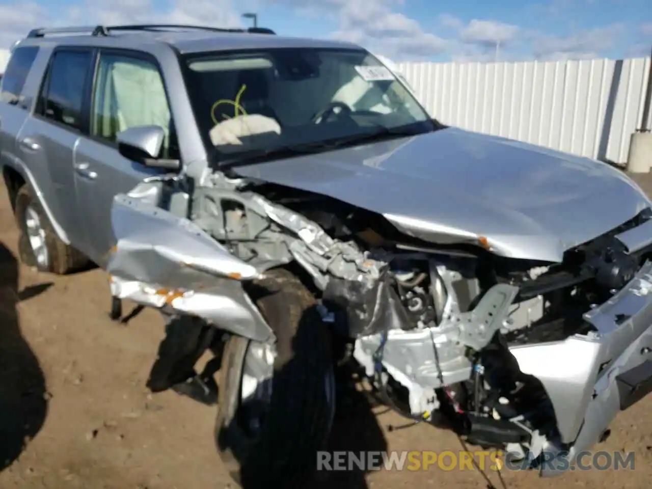 9 Photograph of a damaged car JTEEU5JR7M5246634 TOYOTA 4RUNNER 2021