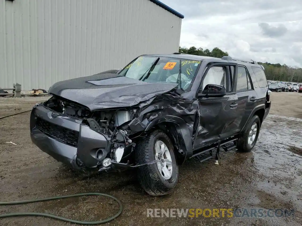 9 Photograph of a damaged car JTEEU5JR8M5241233 TOYOTA 4RUNNER 2021