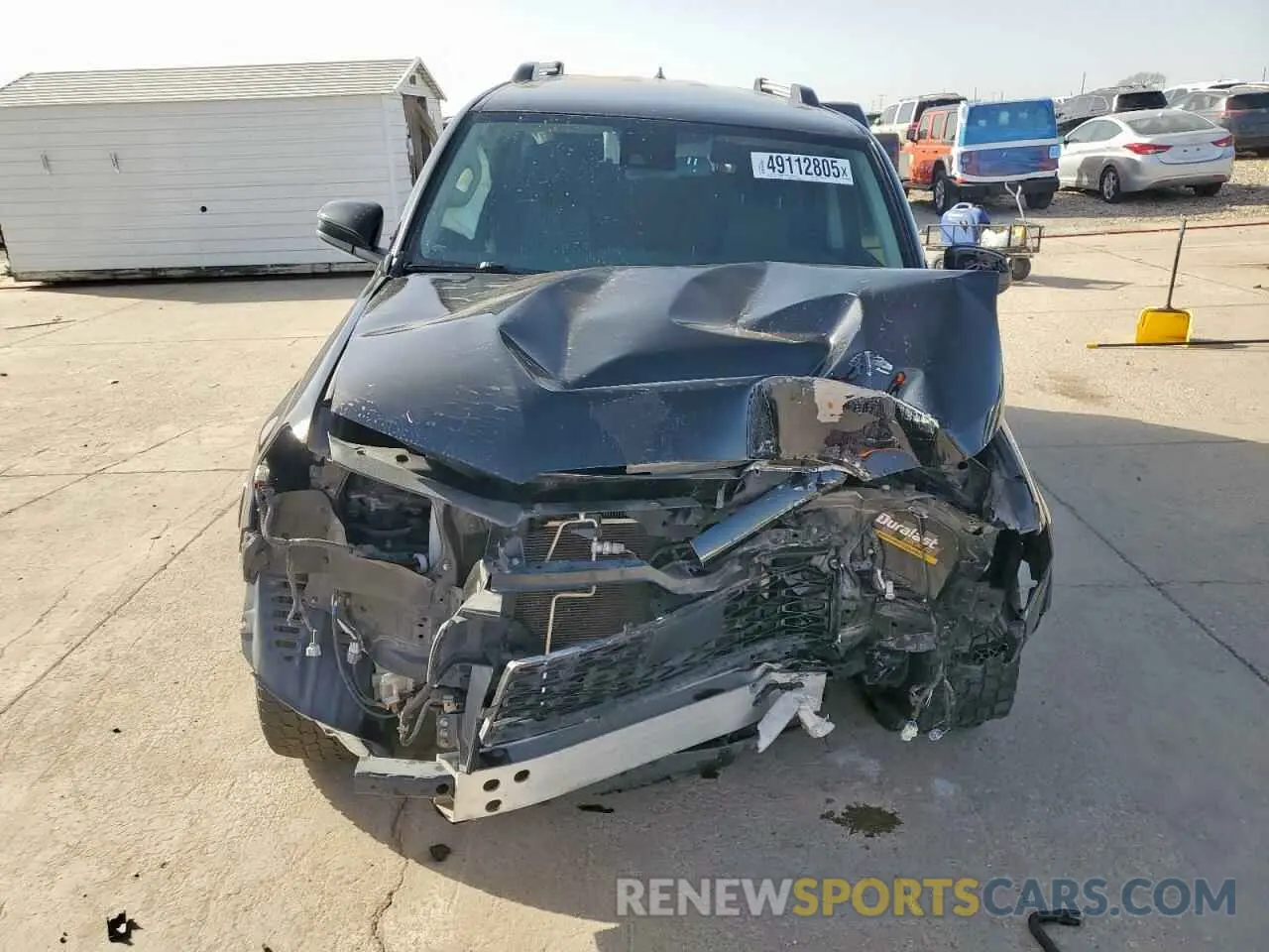 5 Photograph of a damaged car JTEEU5JR9M5236218 TOYOTA 4RUNNER 2021