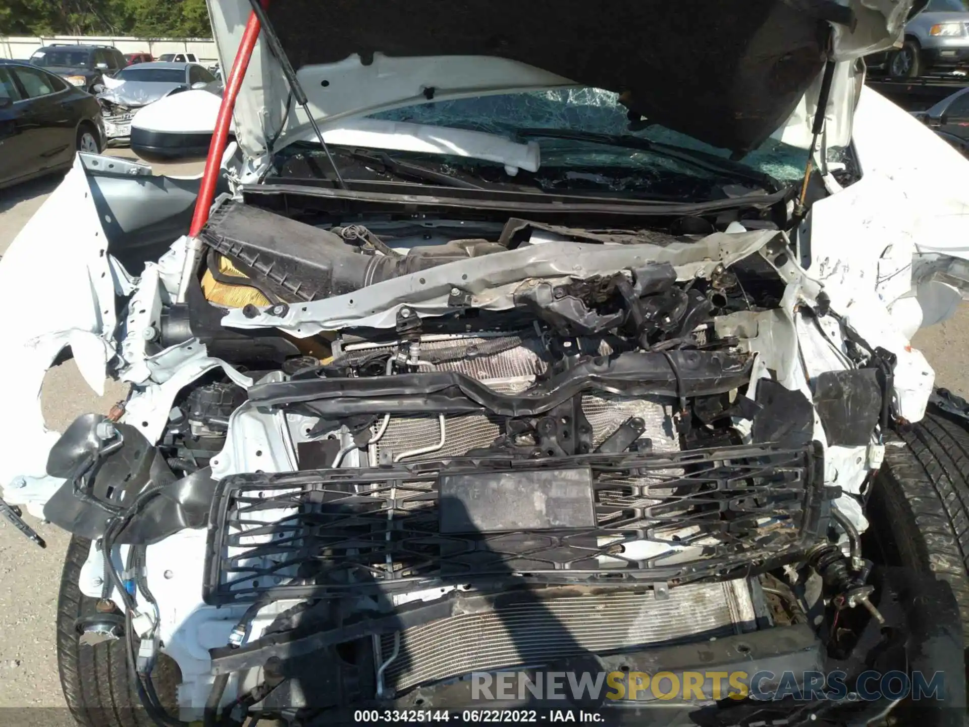 10 Photograph of a damaged car JTEEU5JR9M5240186 TOYOTA 4RUNNER 2021