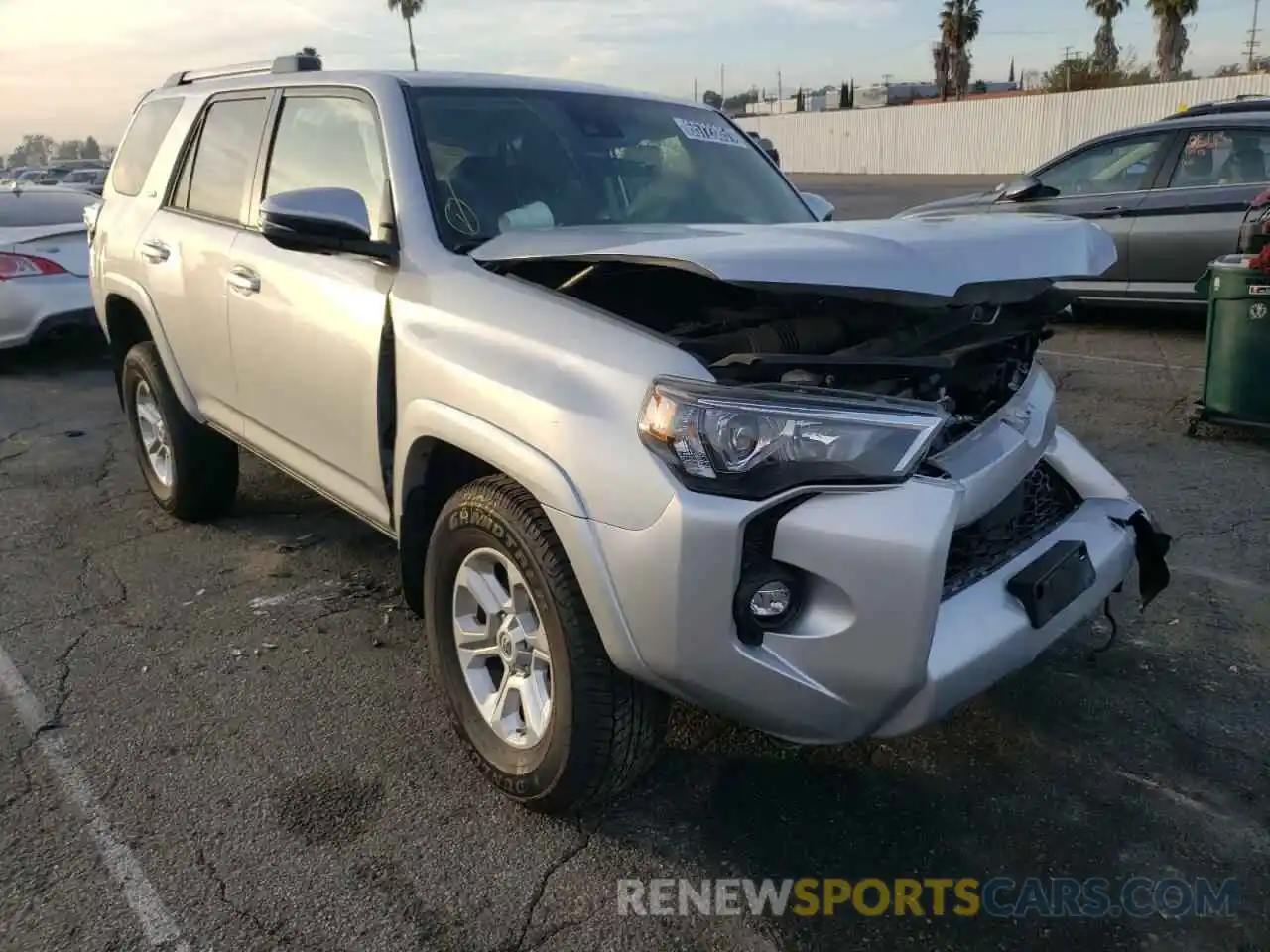 1 Photograph of a damaged car JTEFU5JR1M5235603 TOYOTA 4RUNNER 2021