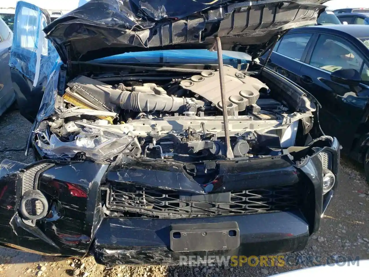 7 Photograph of a damaged car JTEFU5JR4M5249849 TOYOTA 4RUNNER 2021