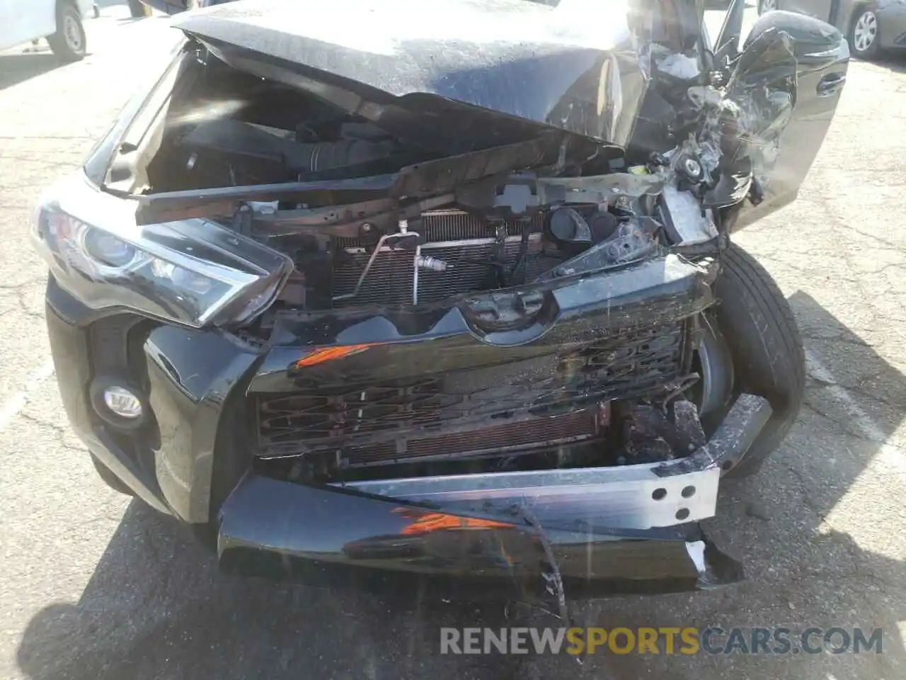 7 Photograph of a damaged car JTEFU5JR6M5232678 TOYOTA 4RUNNER 2021