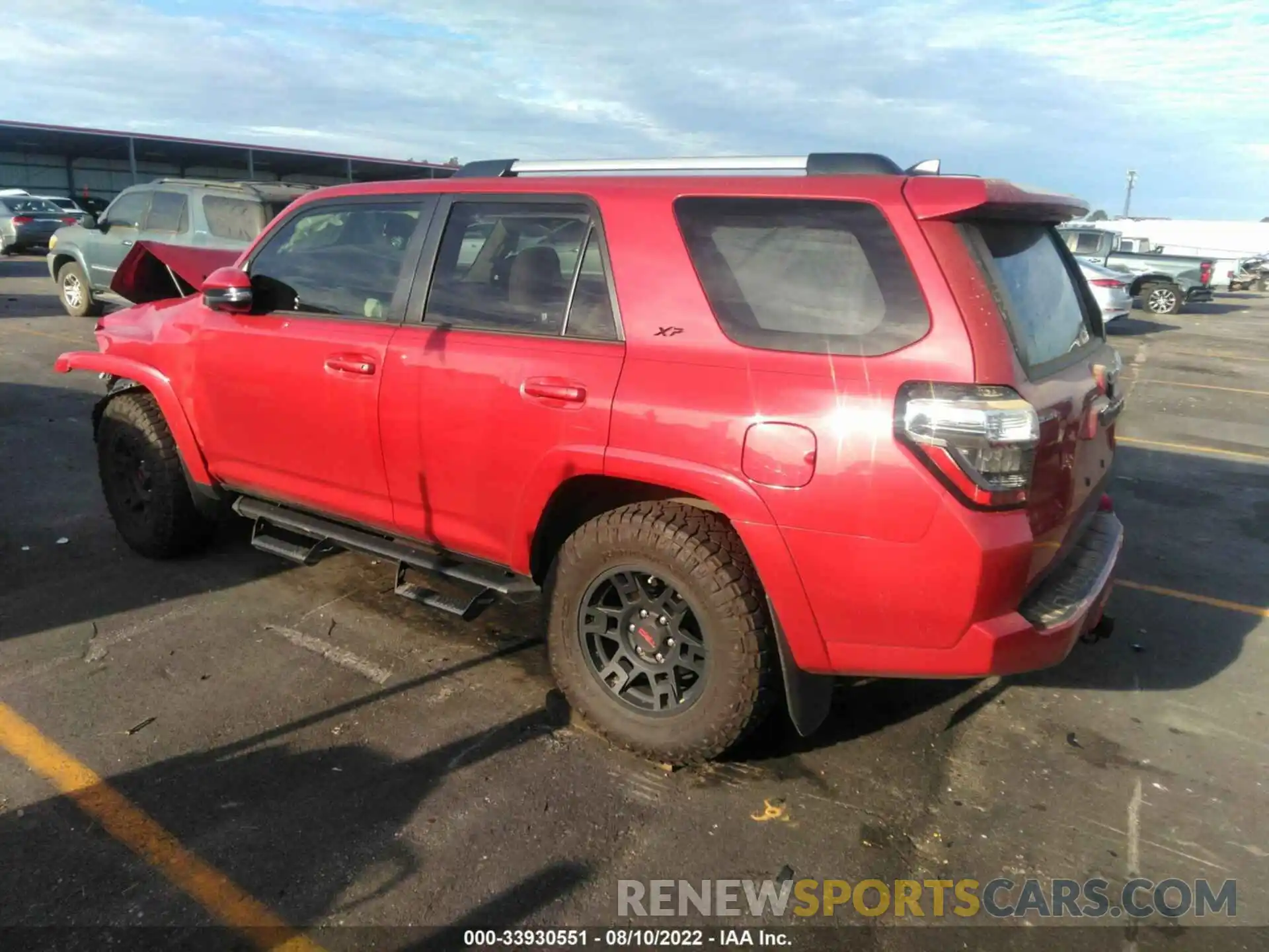 3 Photograph of a damaged car JTEFU5JR7M5231586 TOYOTA 4RUNNER 2021