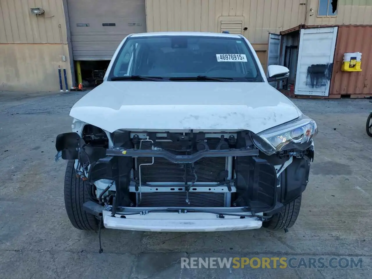 5 Photograph of a damaged car JTEFU5JR7M5240434 TOYOTA 4RUNNER 2021