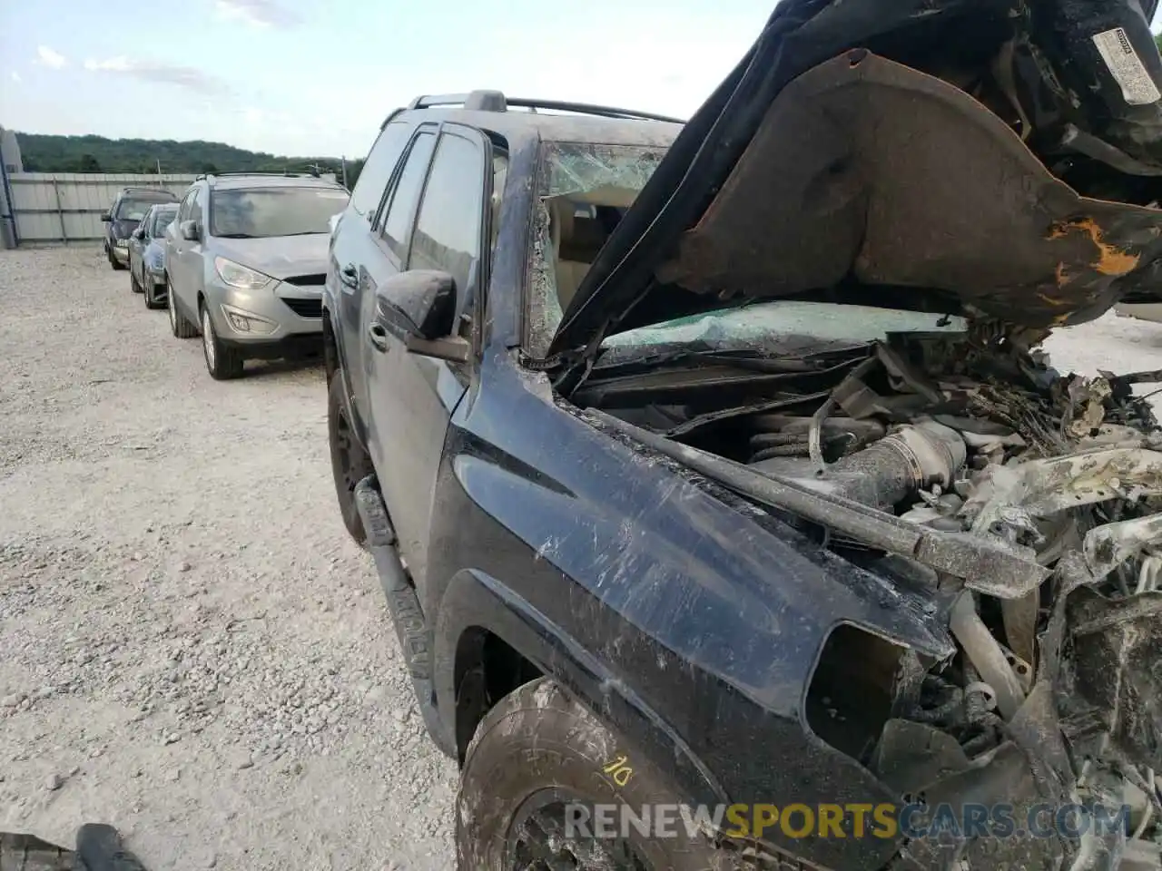 10 Photograph of a damaged car JTEFU5JR7M5244385 TOYOTA 4RUNNER 2021