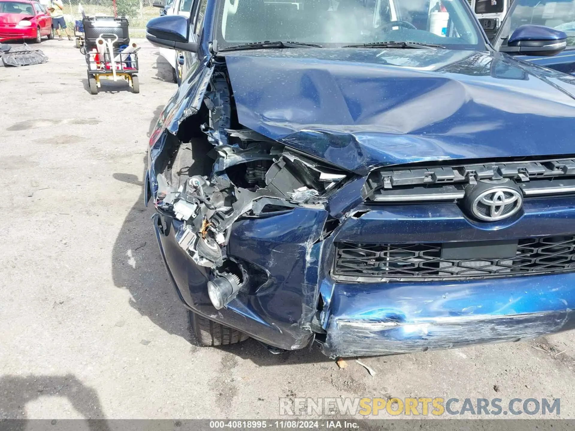 6 Photograph of a damaged car JTEFU5JR9M5238006 TOYOTA 4RUNNER 2021