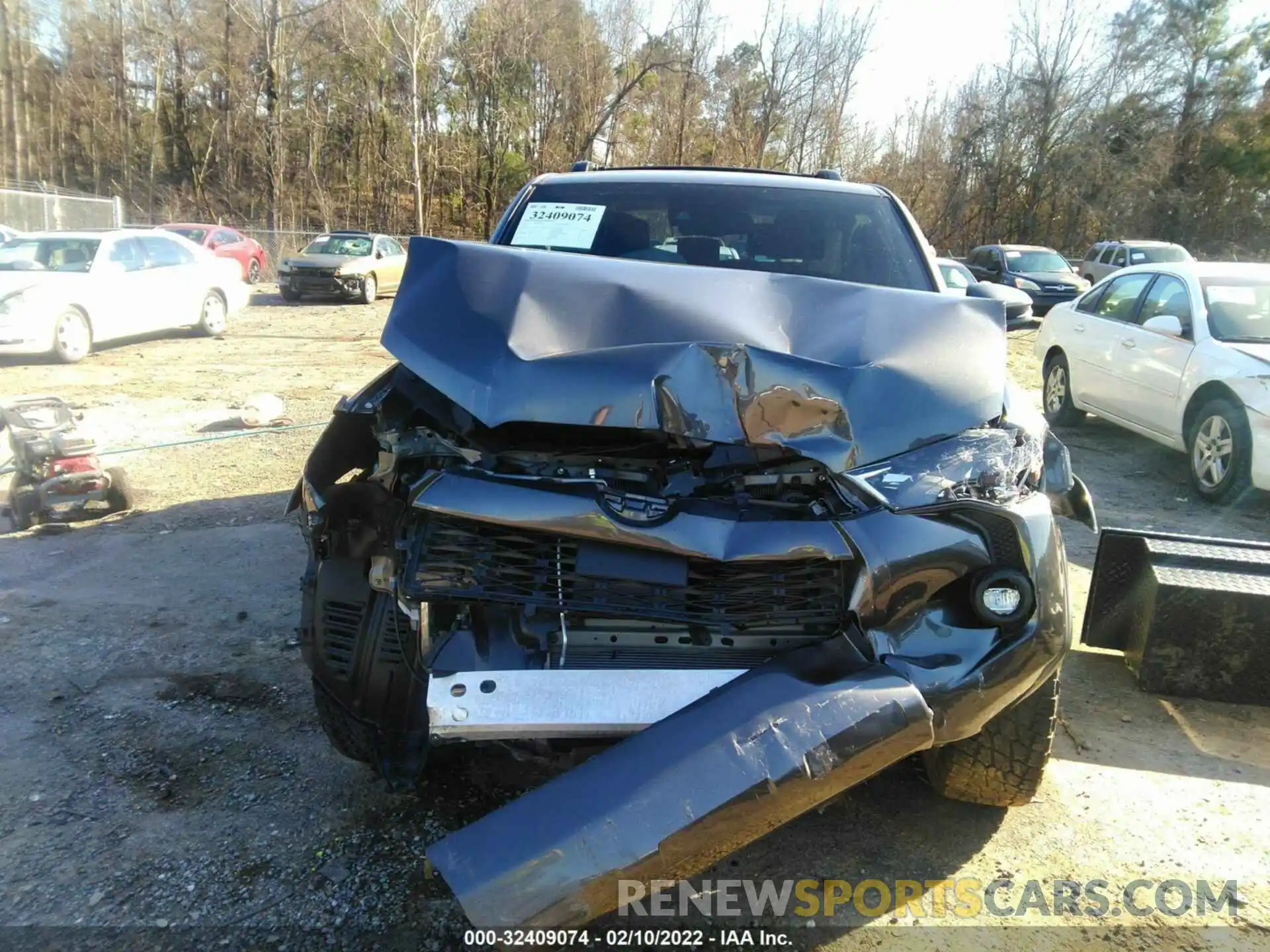 6 Photograph of a damaged car JTEFU5JRXM5240654 TOYOTA 4RUNNER 2021