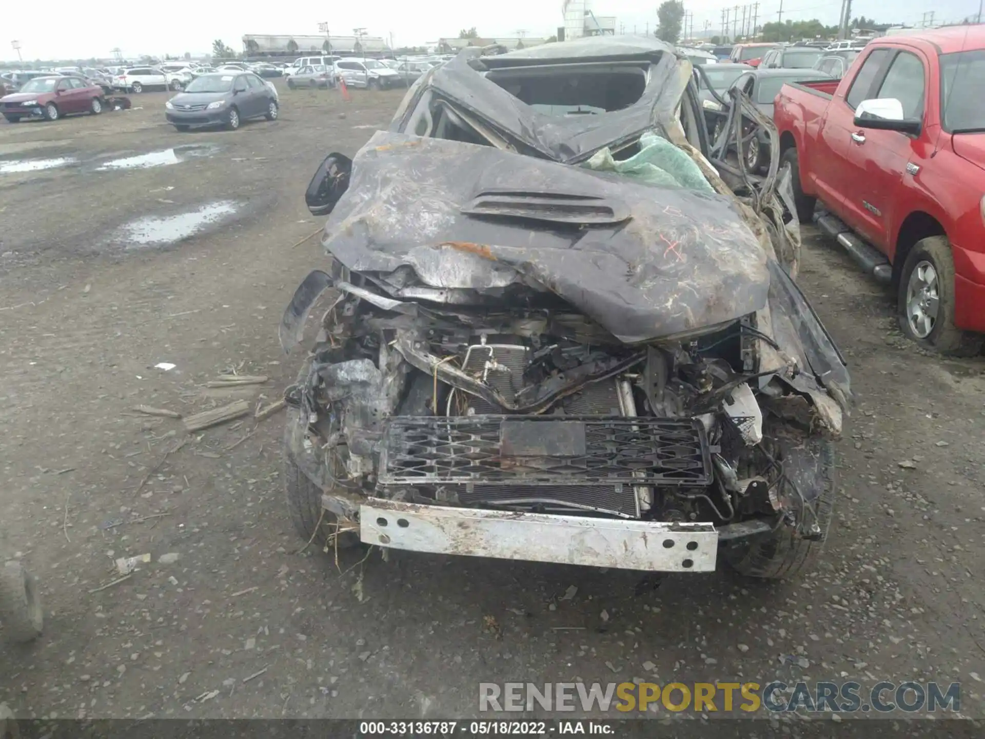 12 Photograph of a damaged car JTEHU5JR4M5883350 TOYOTA 4RUNNER 2021