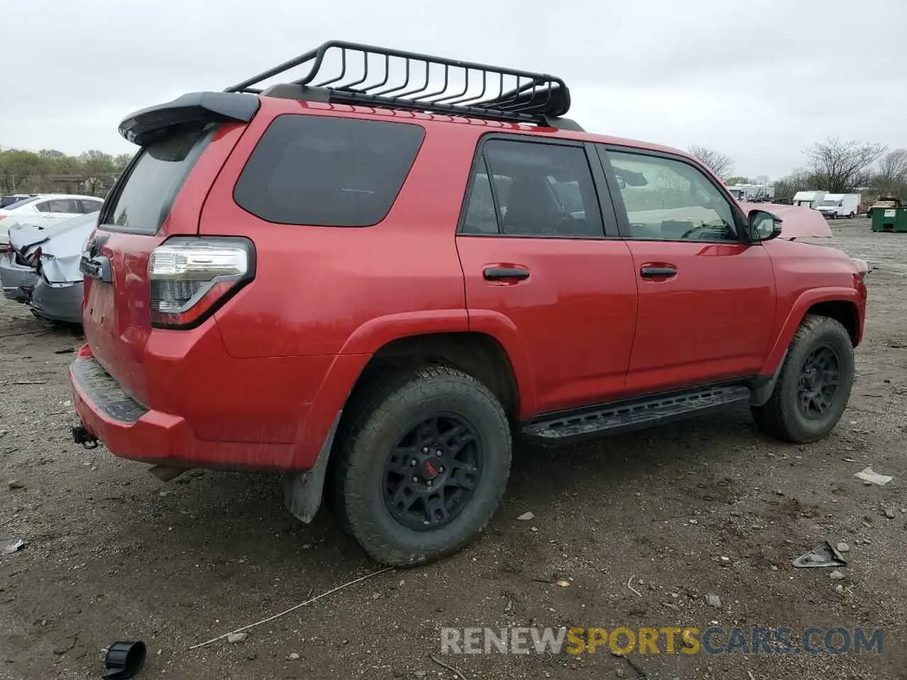 3 Photograph of a damaged car JTEHU5JR5M5854150 TOYOTA 4RUNNER 2021