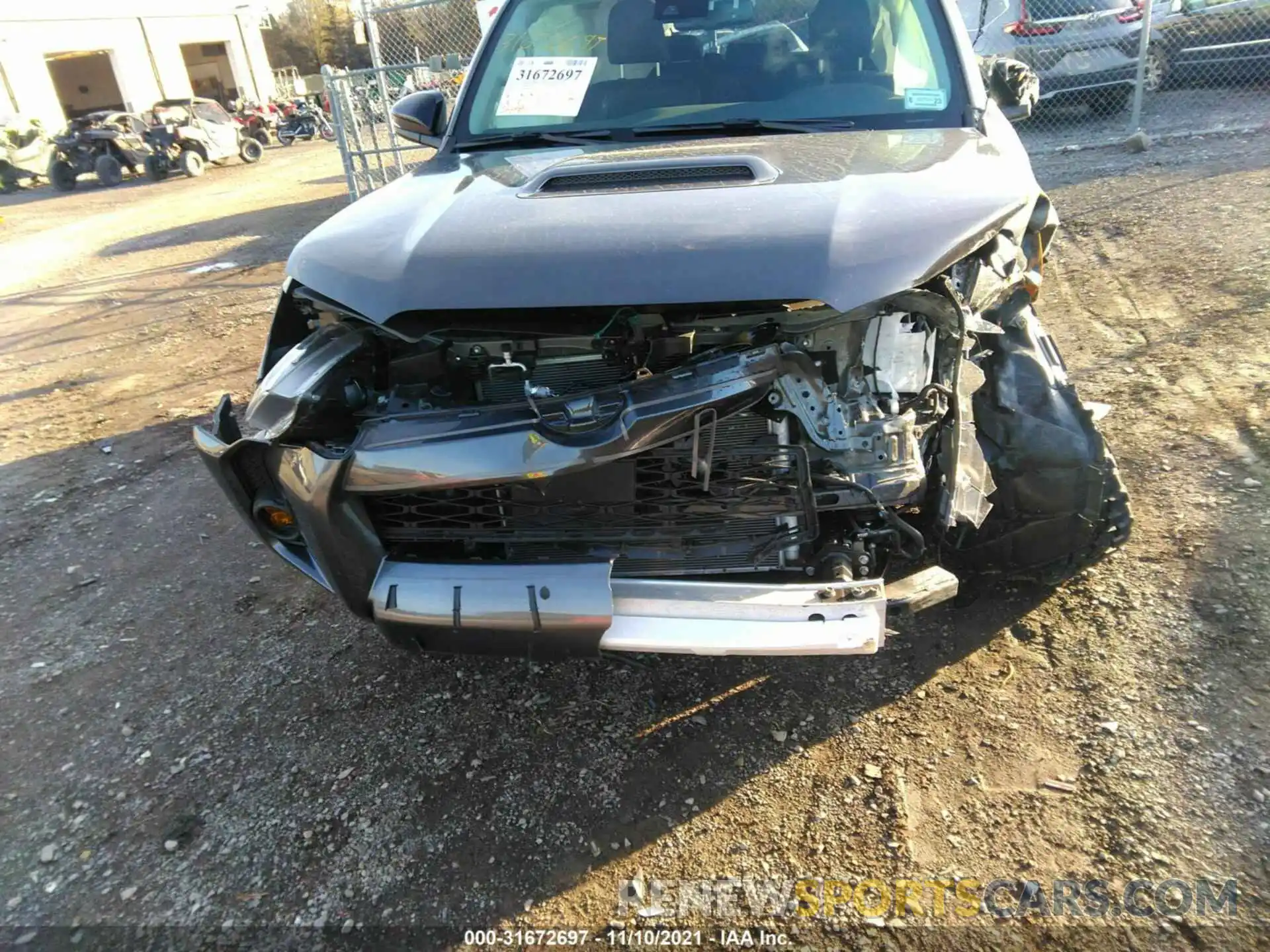 6 Photograph of a damaged car JTEHU5JR5M5927842 TOYOTA 4RUNNER 2021