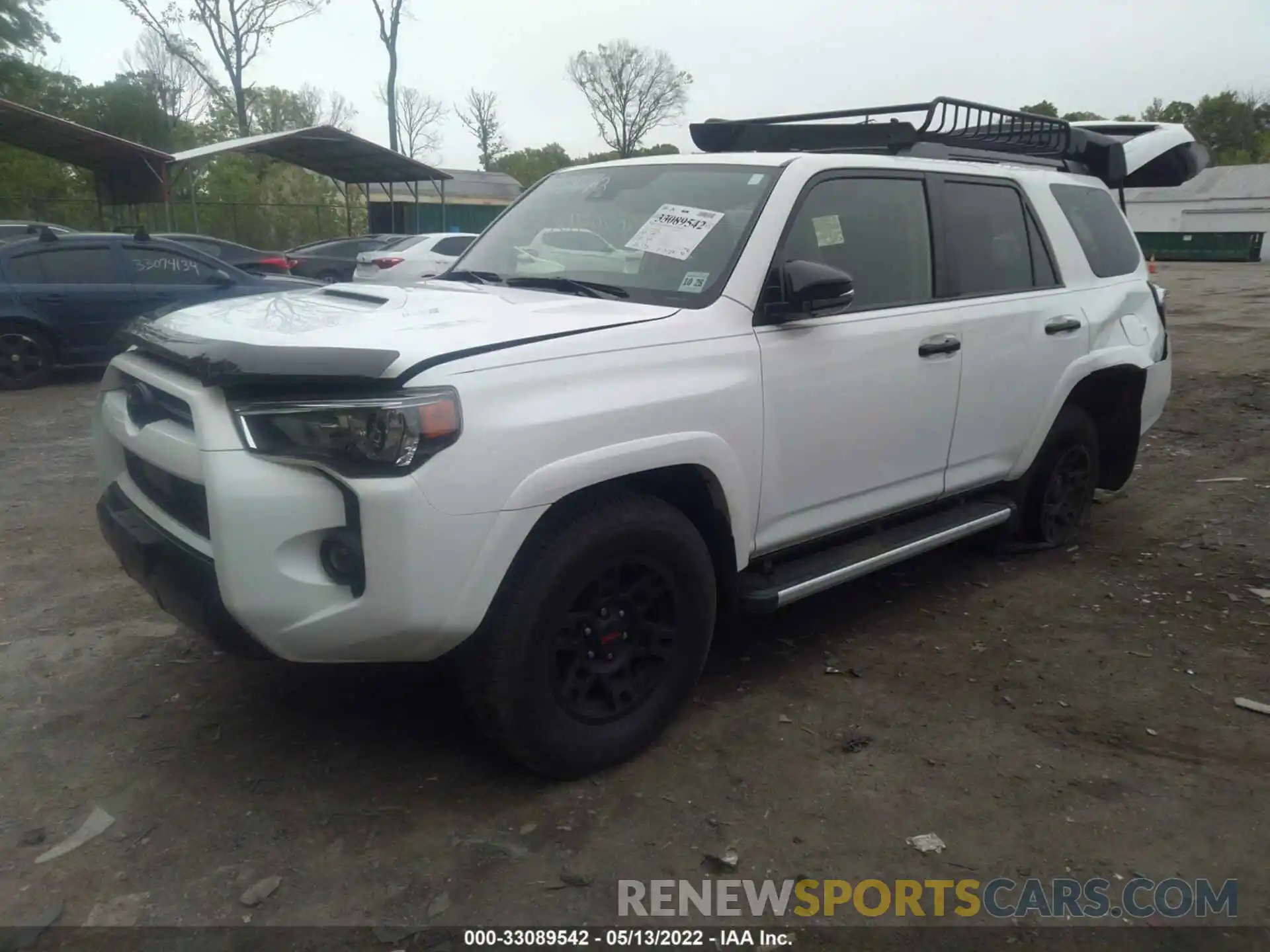 2 Photograph of a damaged car JTEHU5JR5M5965006 TOYOTA 4RUNNER 2021