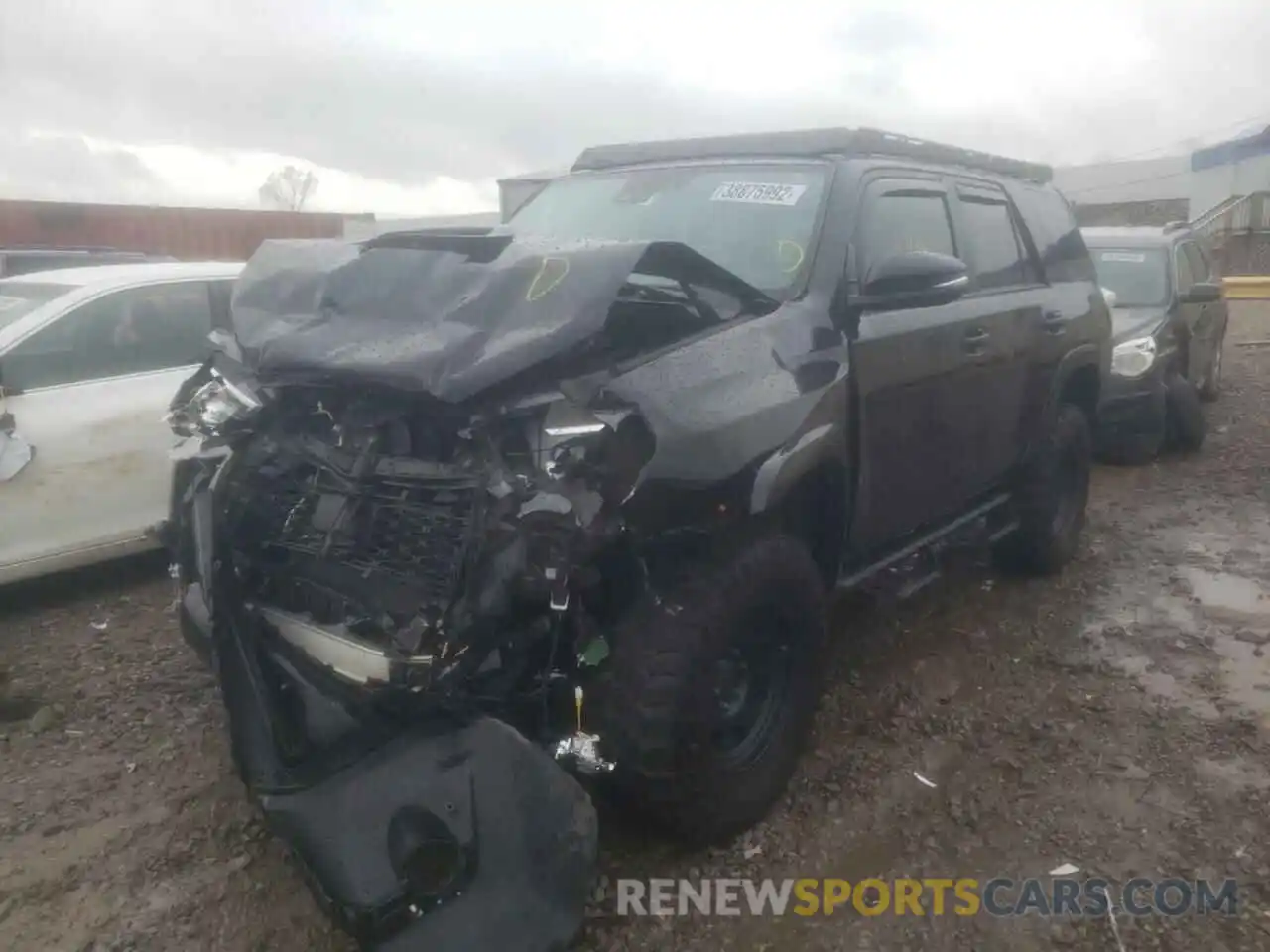 2 Photograph of a damaged car JTEHU5JR7M5877977 TOYOTA 4RUNNER 2021