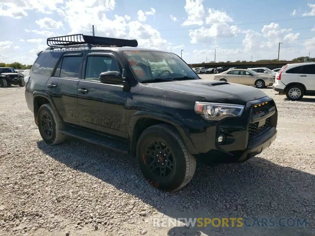 1 Photograph of a damaged car JTEHU5JR8M5970085 TOYOTA 4RUNNER 2021