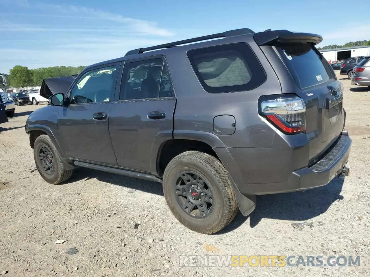 2 Photograph of a damaged car JTEHU5JRXM5903651 TOYOTA 4RUNNER 2021